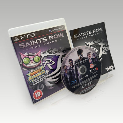 Saints Row: The Third Professor Genki's Edition • CIB (Region 2, Professor Genki's Edition) - Front Cover | Yappa NZ
