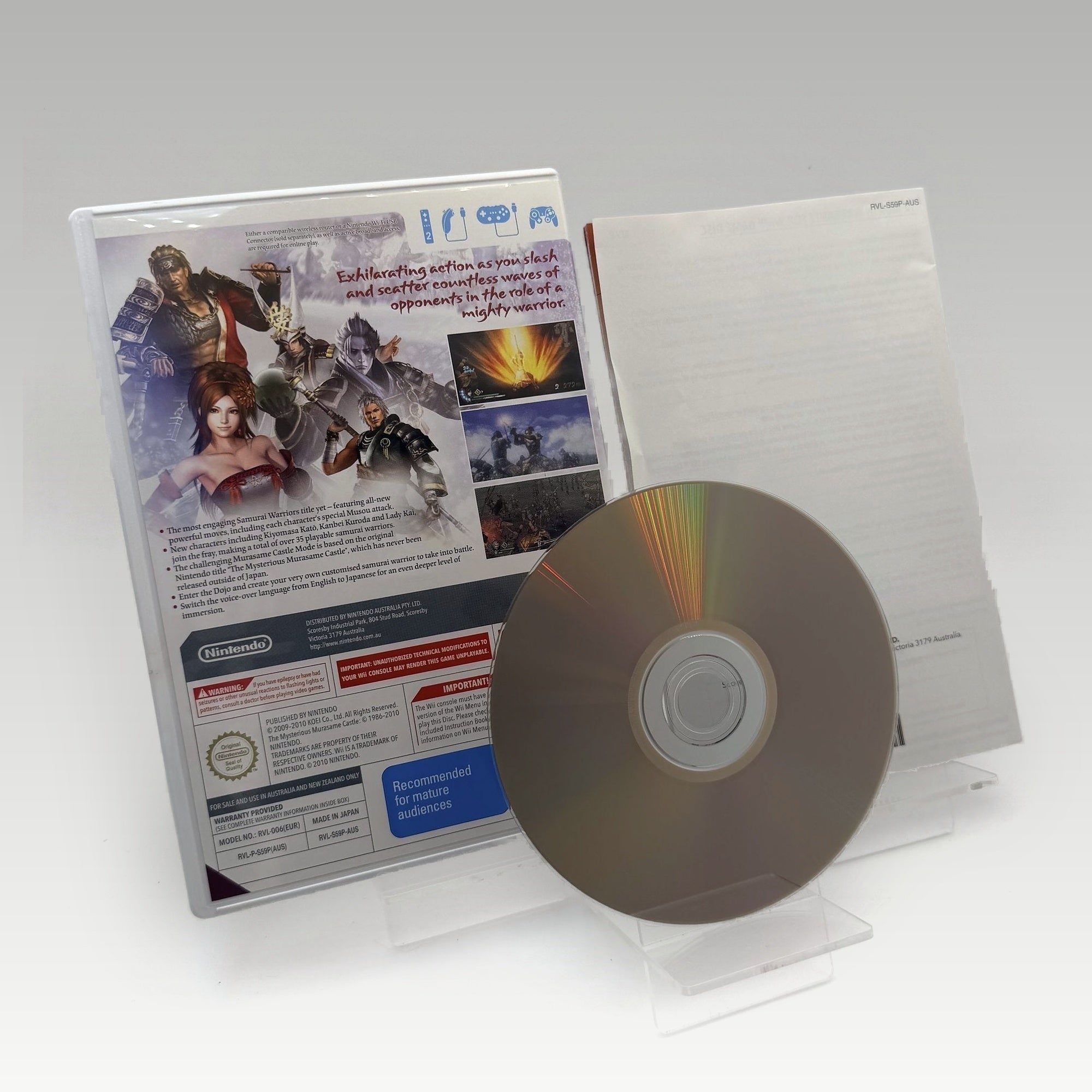Samurai Warriors 3 • CIB (PAL) - Image 2
