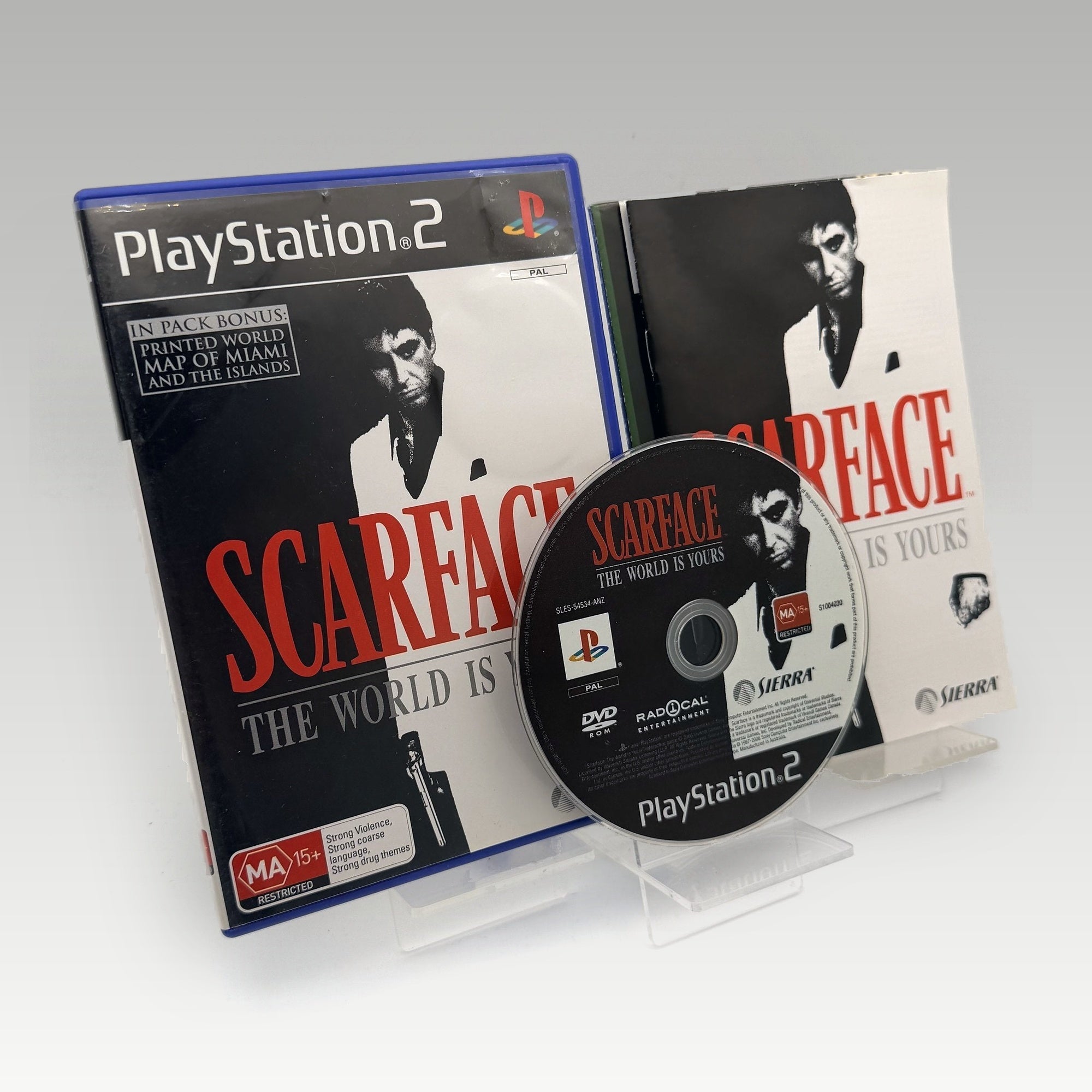 Scarface: The World Is Yours + Map • CIB (PAL, + Map) - Image 1