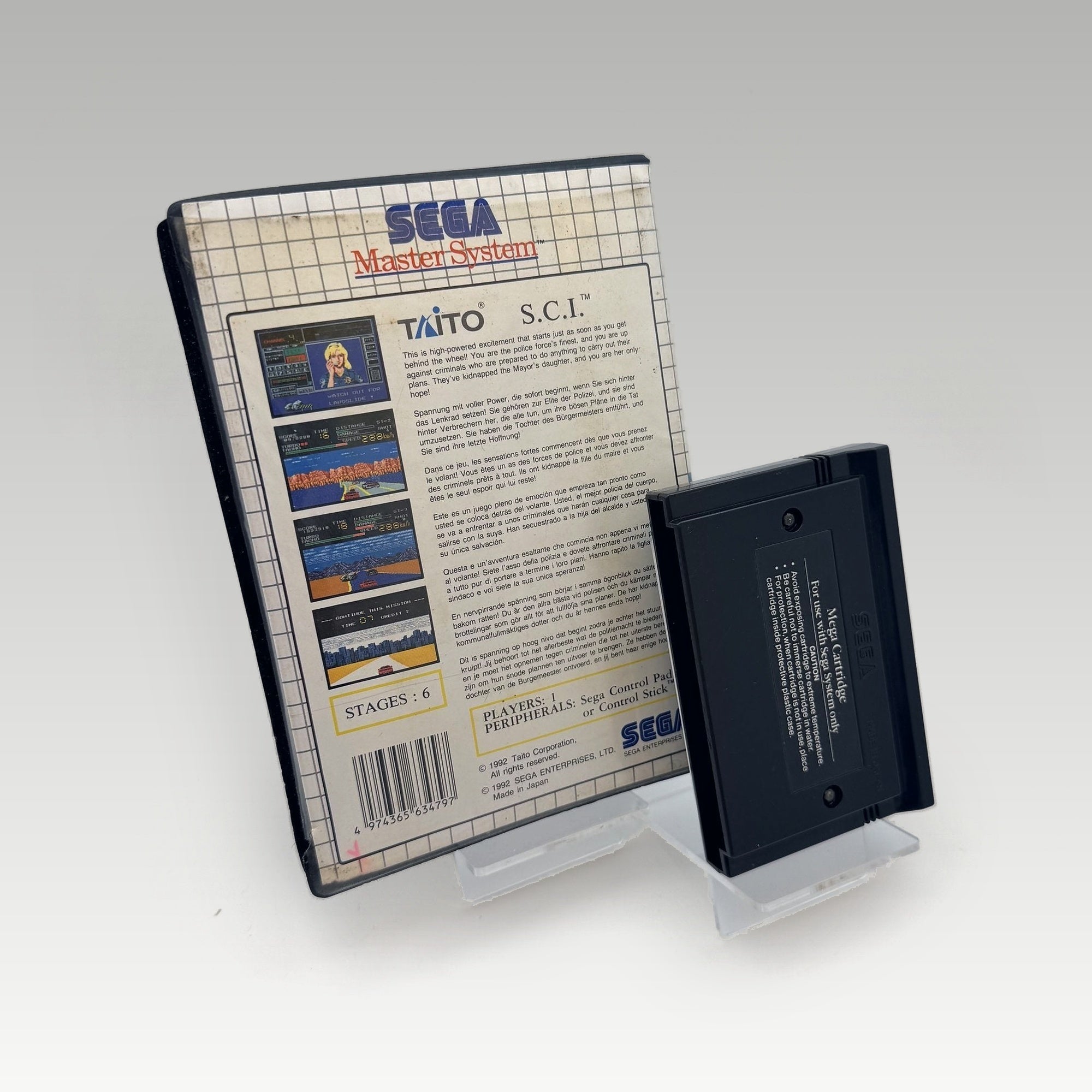 S.C.I.: Special Criminal Investigation Clamshell • No Manual (PAL, Clamshell) - Image 2