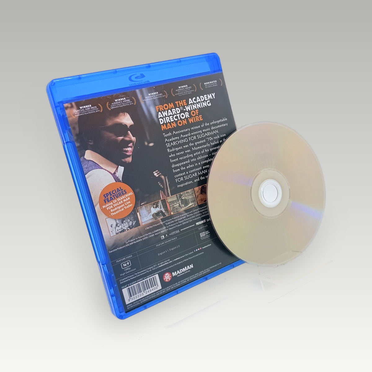 Searching for Sugar Man (2012) Bluray • CIB • New (Region B, Standard) - Image 2