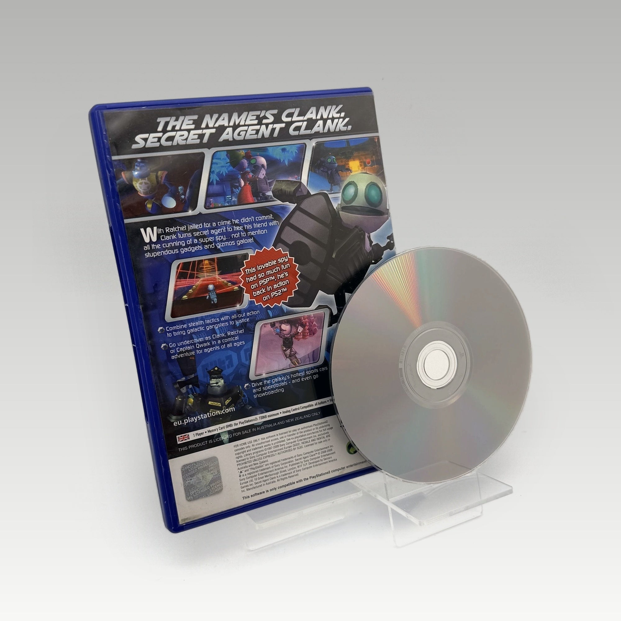 Secret Agent Clank • No Manual (PAL) - Image 2
