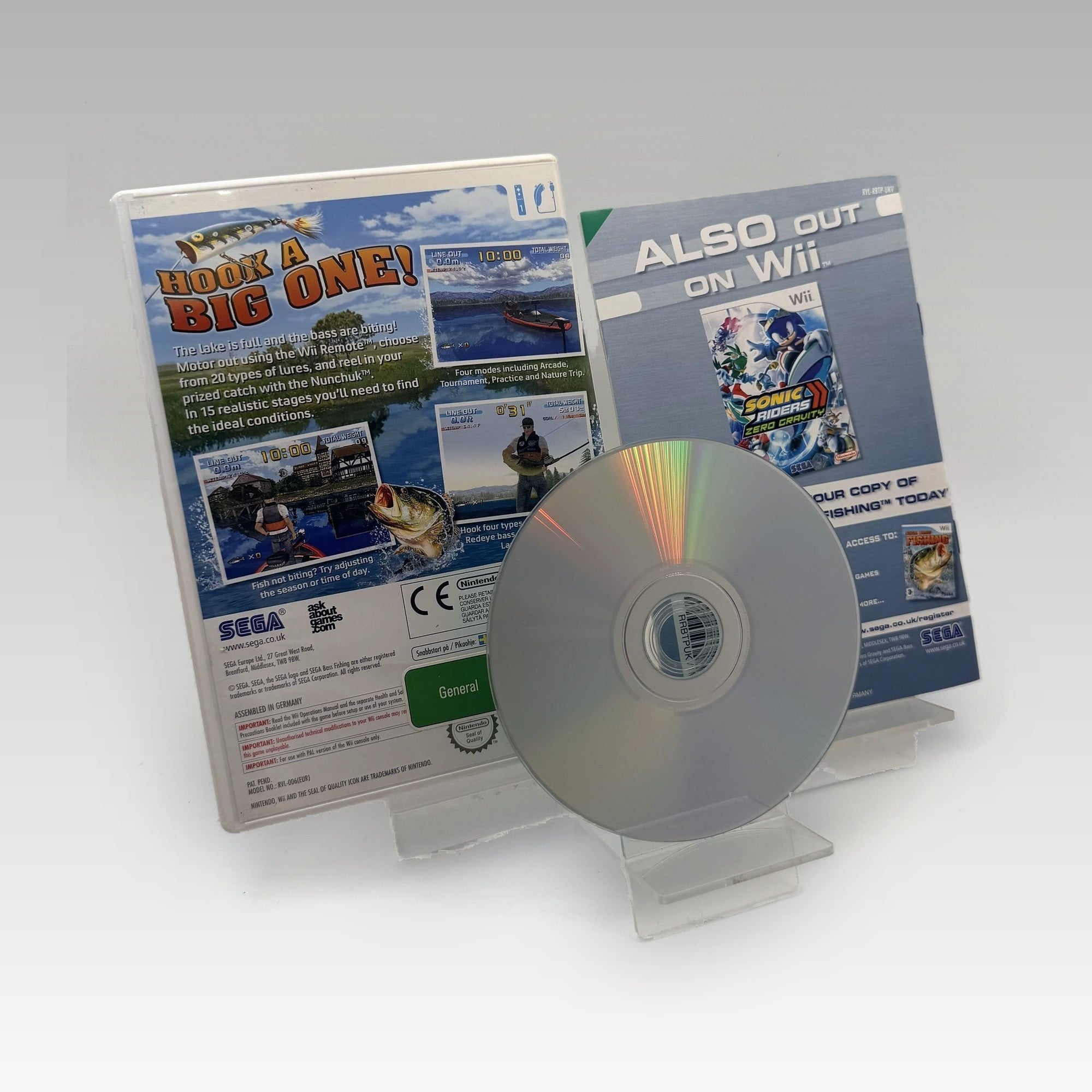 Sega Bass Fishing • CIB (PAL) - Image 2
