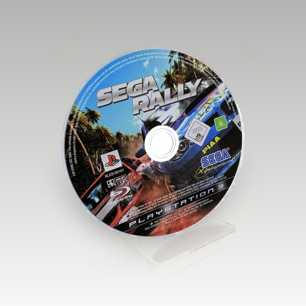 Sega Rally • Loose (Region 4) - Image 1