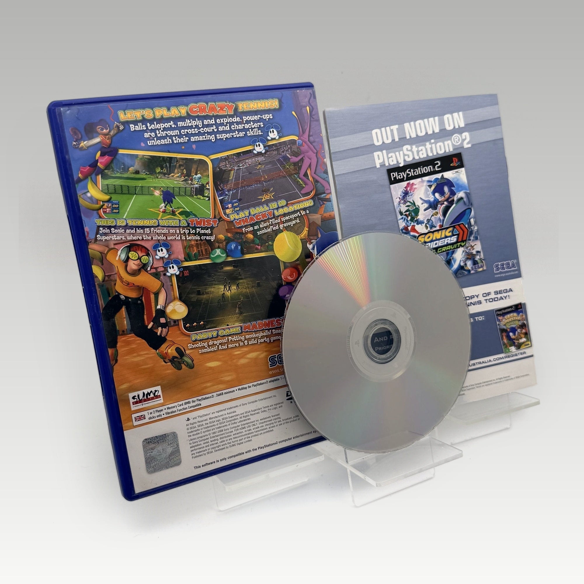 Sega Superstars Tennis • CIB (PAL) - Image 2