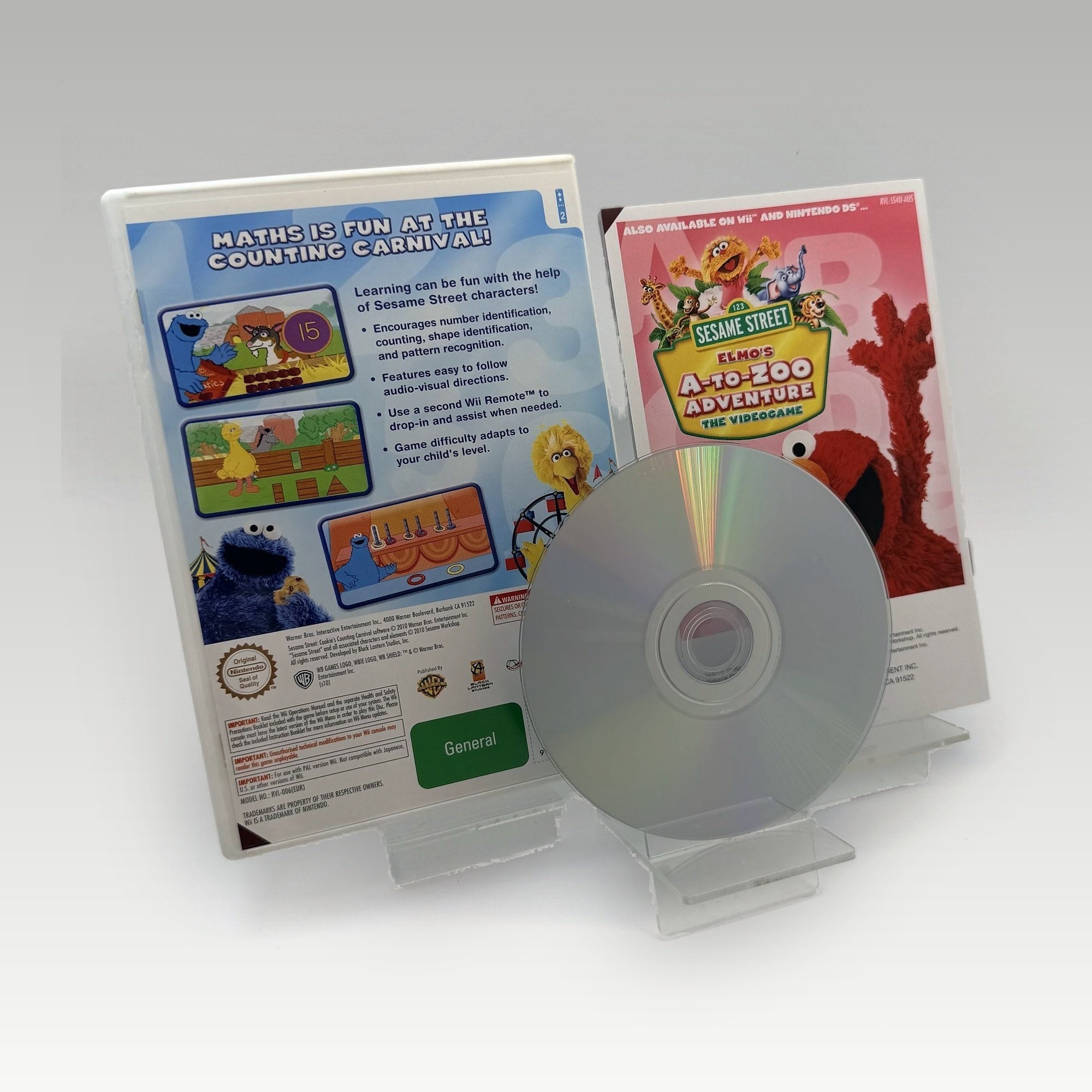 Sesame Street: Cookie's Counting Carnival • CIB (PAL) - Image 2