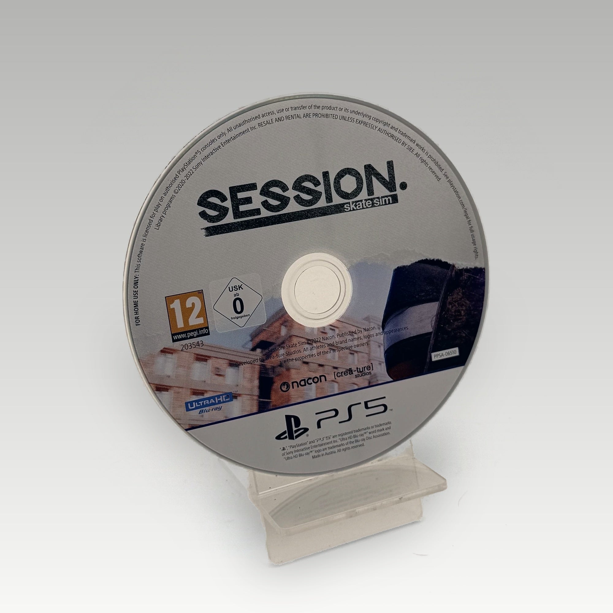 PlayStation 5 Session: Skate Sim Region 4 - Front Cover | Yappa NZ