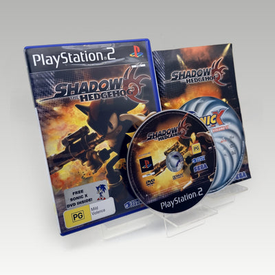 Shadow the Hedgehog Bonus DVD Bundle • CIB (PAL, Bonus DVD Bundle) - Image 1