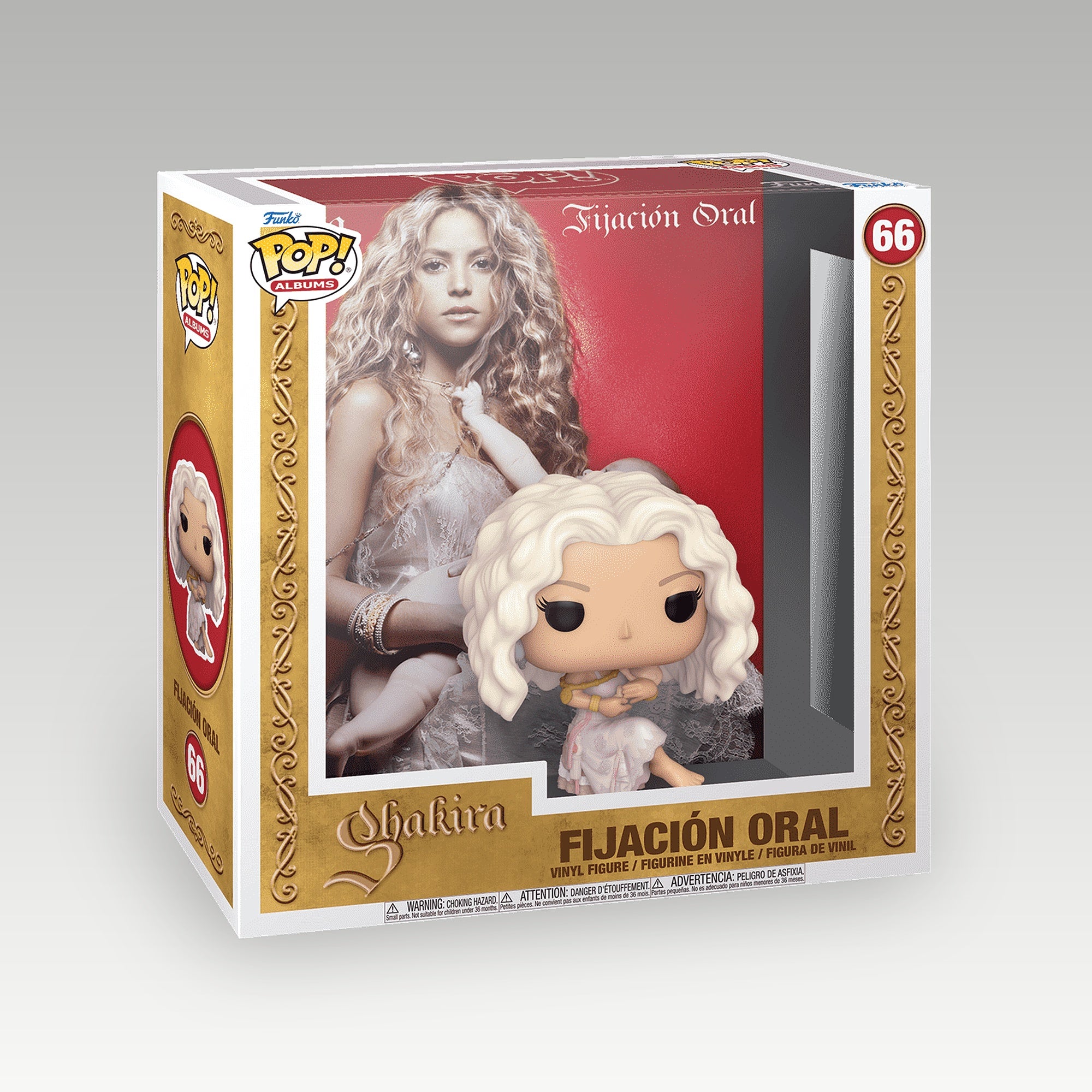 Shakira Album Fijación Oral Vol. 1 #66 • New / Sealed - Image 1