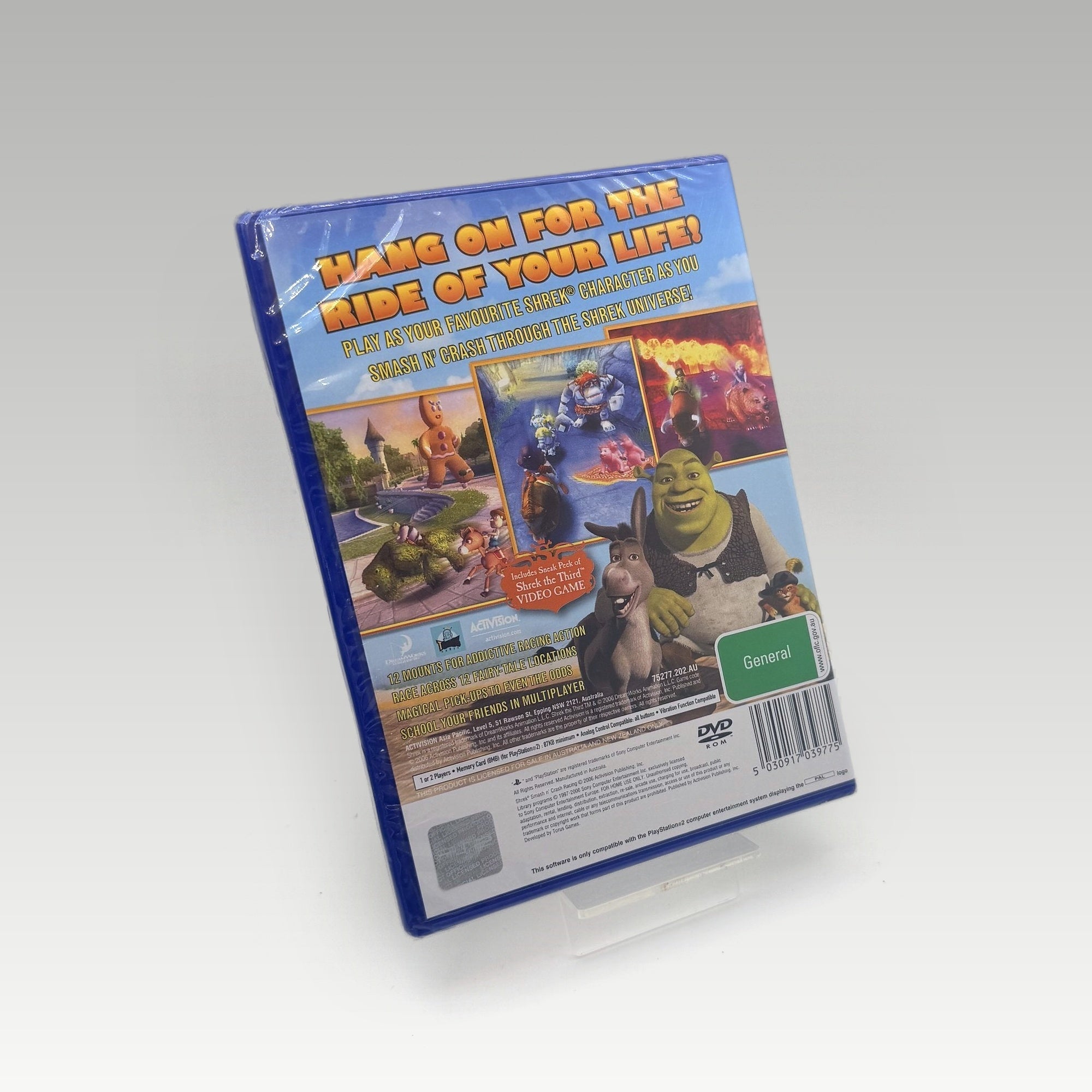 Shrek Smash n' Crash Racing • CIB • New / Sealed (PAL) - Image 2