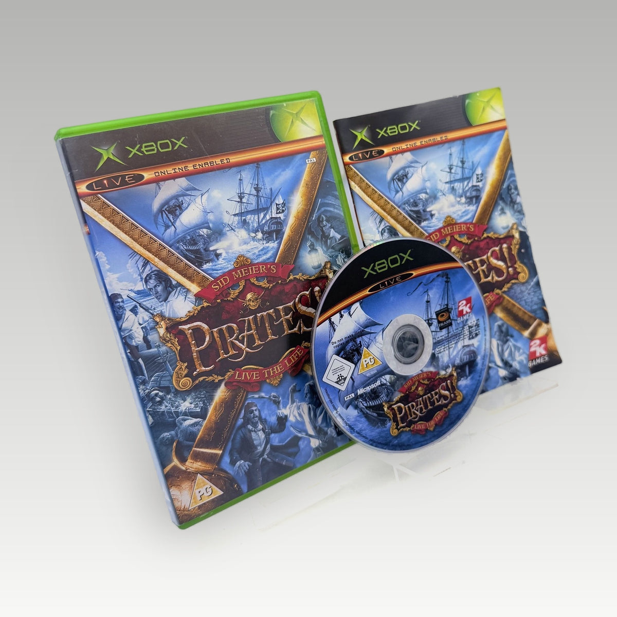 Sid Meier's Pirates! • CIB (PAL) - Front Cover | Yappa NZ