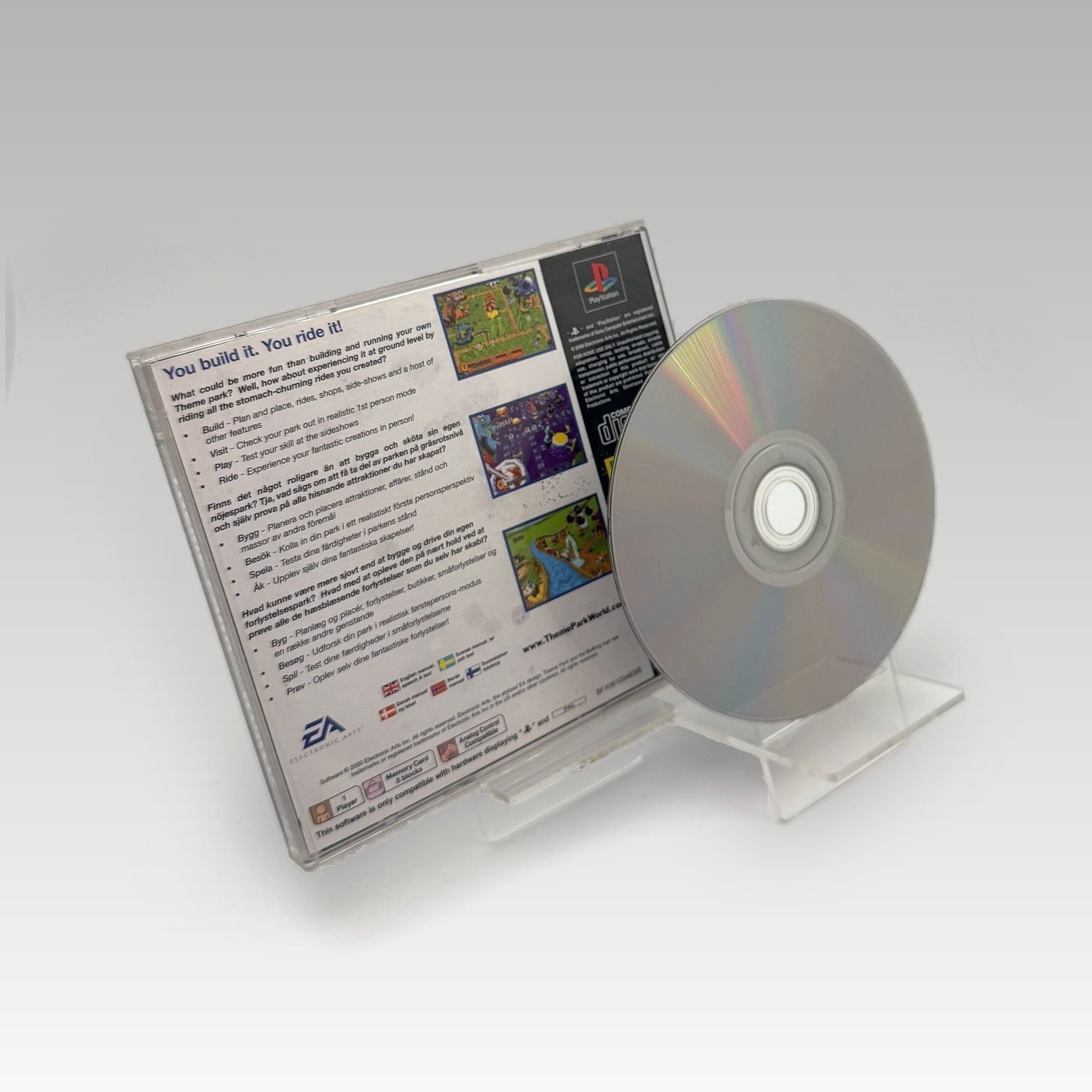 Sim Theme Park (Classics) • No Manual (PAL) - Image 3