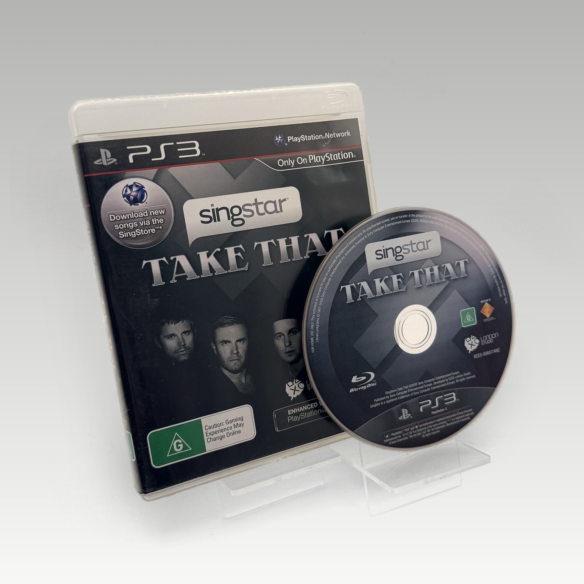 SingStar: Take That • No Manual (Region 4) - Image 1