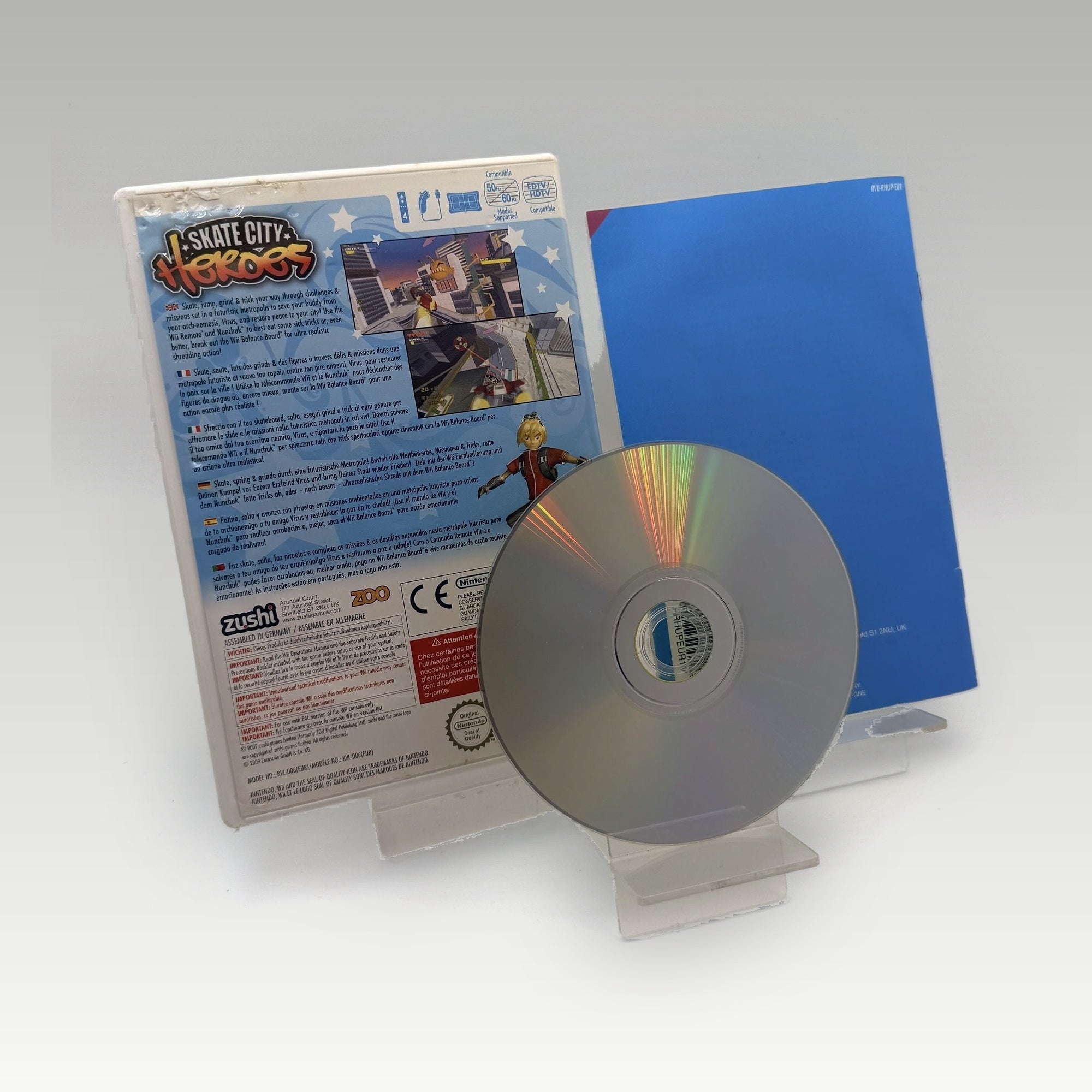 Skate City Heroes • CIB (PAL) - Image 2