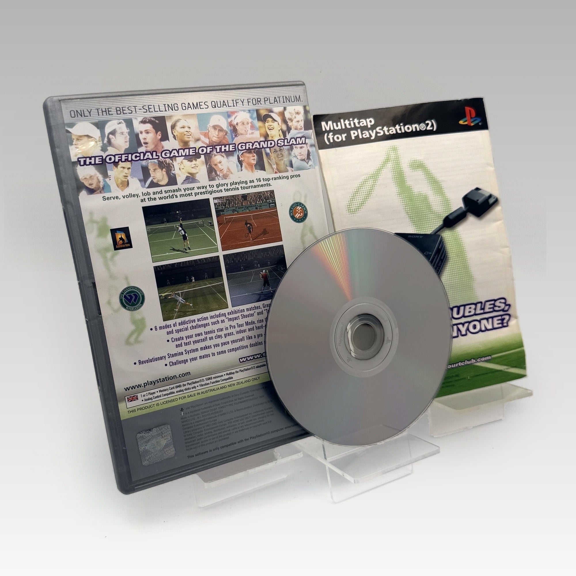 Smash Court Tennis Pro Tournament 2 (Platinum) • CIB (PAL) - Image 2