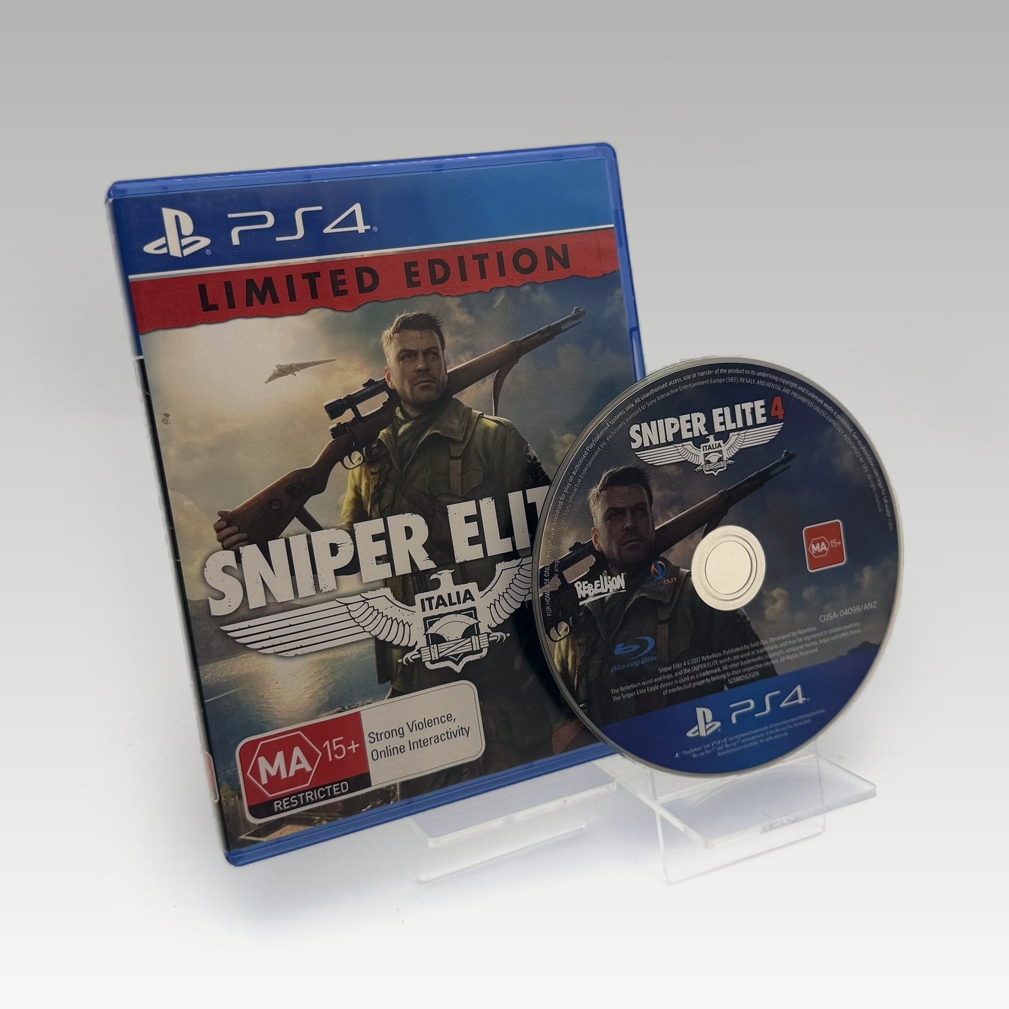 Sniper Elite 4 Limited Edition • CIB (Region 4, Limited Edition) - Image 1