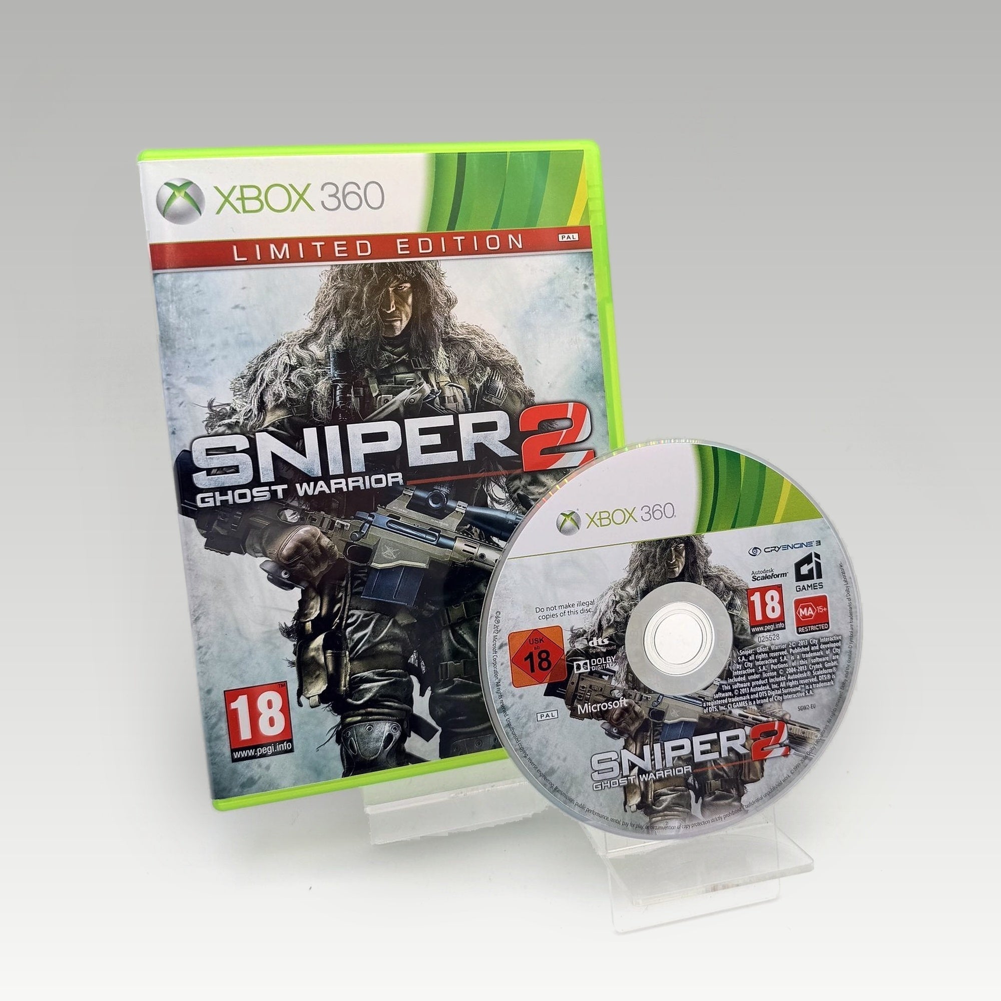 Sniper: Ghost Warrior 2 Limited Edition • No Manual (PAL, Limited Edition) - Image 1