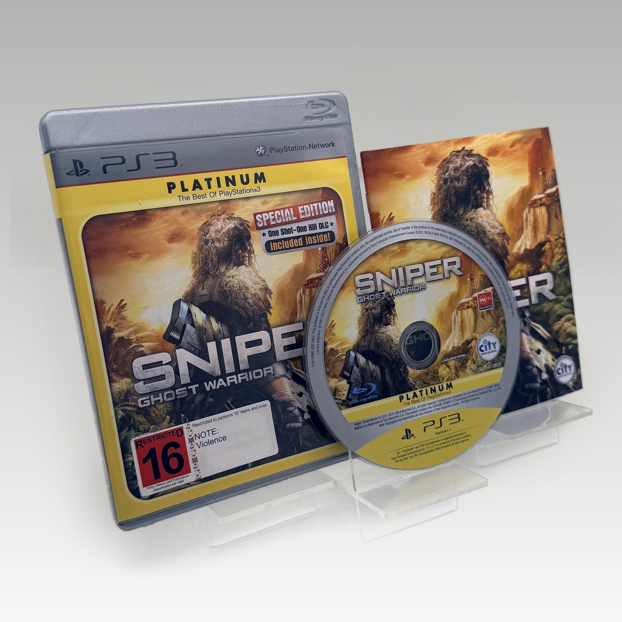 Sniper: Ghost Warrior (Platinum) • CIB (Region 4) - Image 1