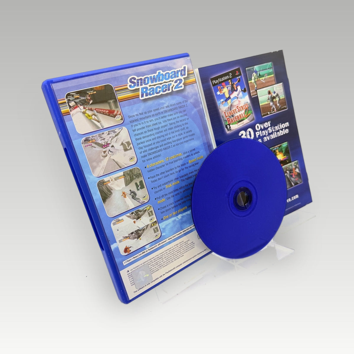 Snowboard Racer 2 • CIB (PAL) - Back Cover | Yappa NZ