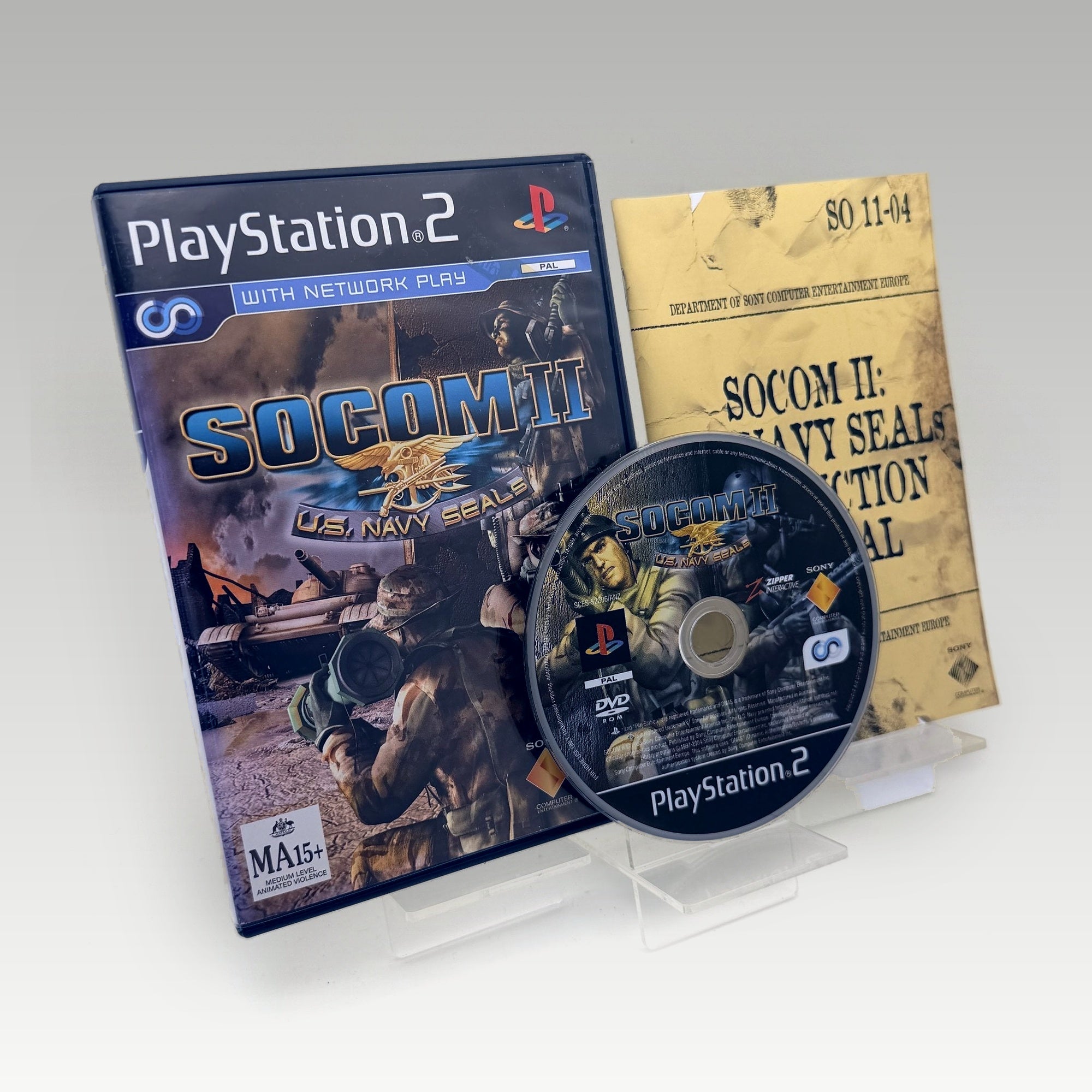 SOCOM II: U.S. Navy SEALs • CIB (PAL) - Image 1