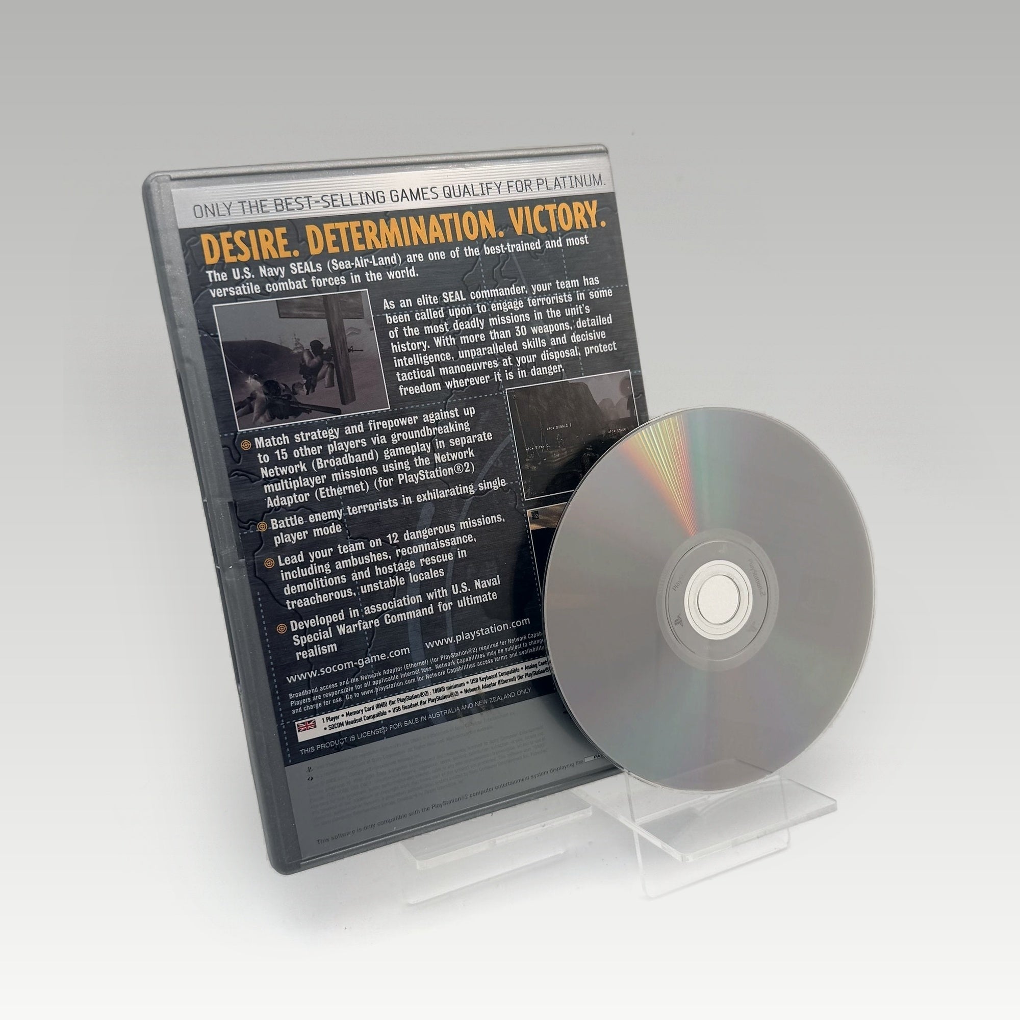 SOCOM: US Navy SEALs (Platinum) • No Manual (PAL) - Image 2