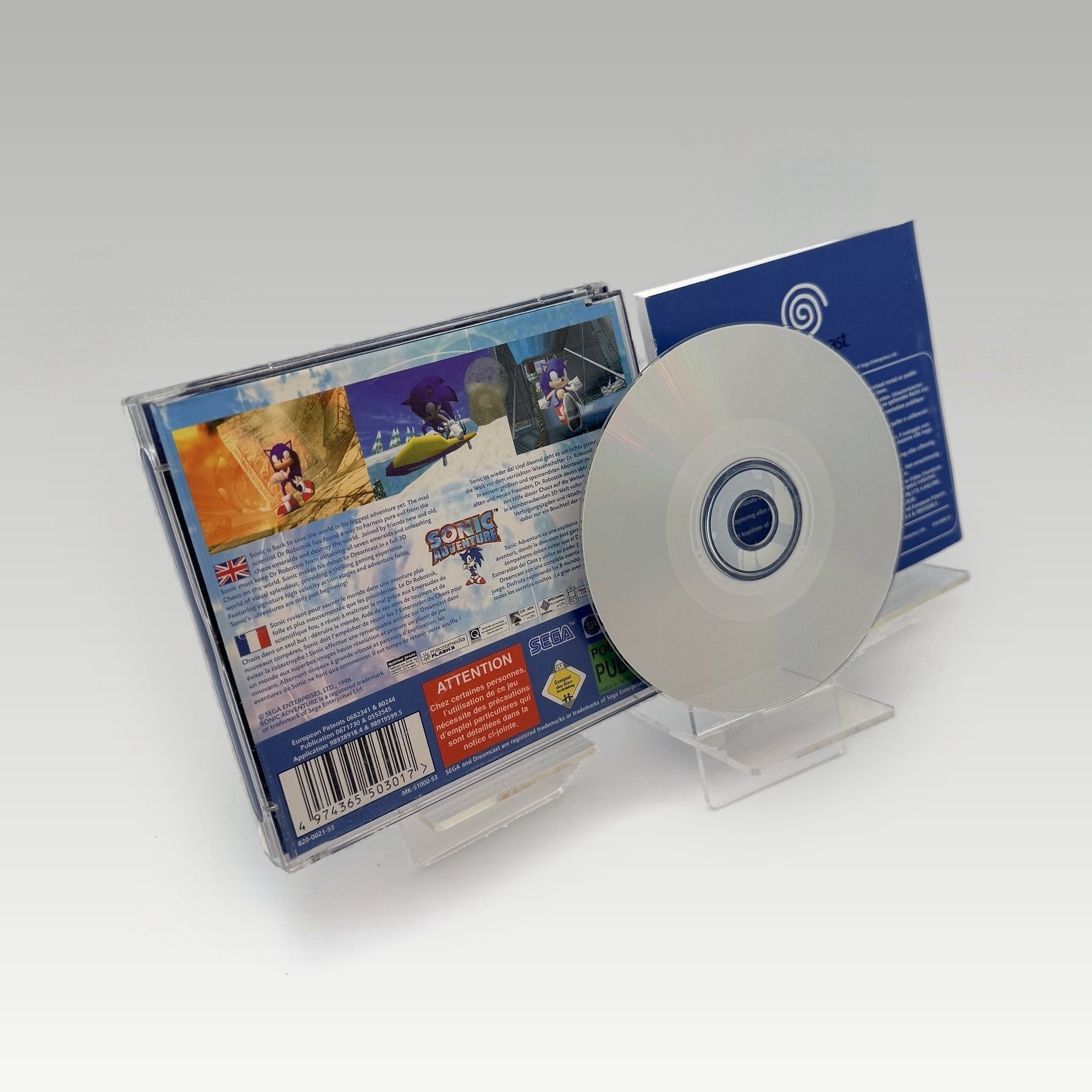 Sonic Adventure • CIB (PAL) - Image 2