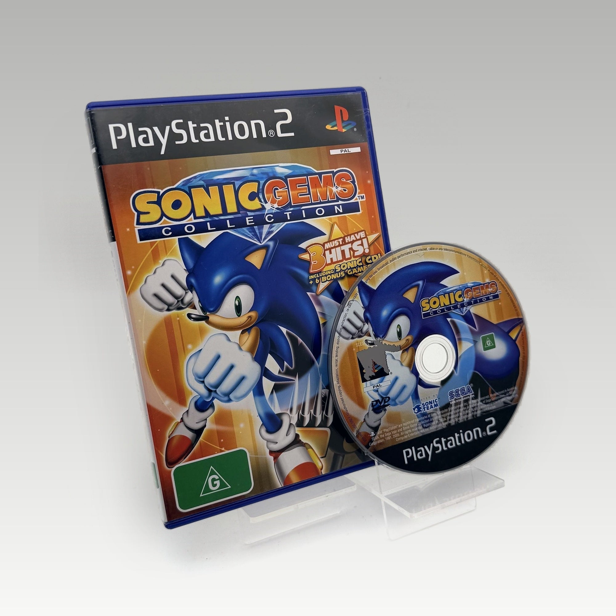 Sonic Gems Collection • No Manual (PAL) - Image 1