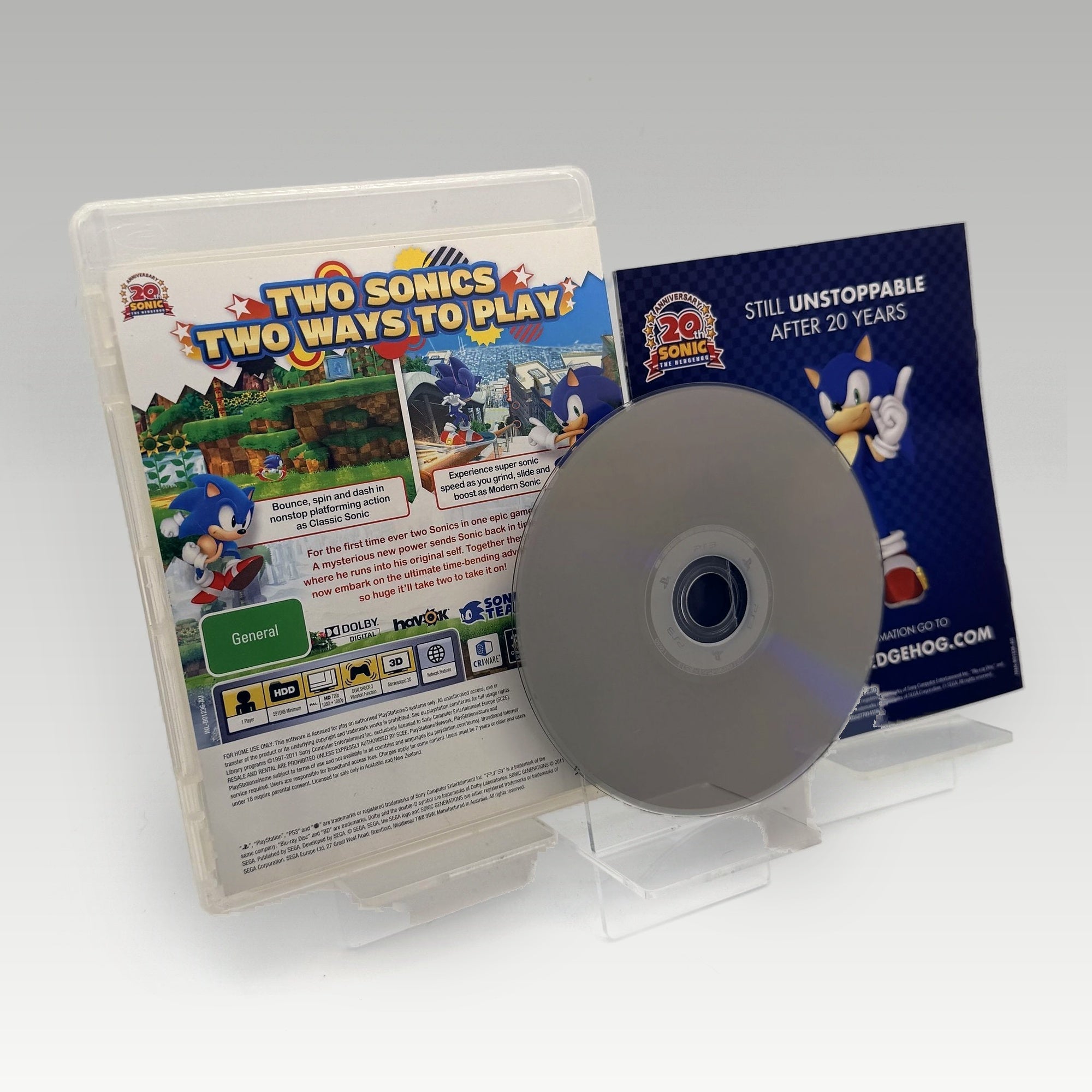 Sonic Generations • CIB (Region 4) - Image 2