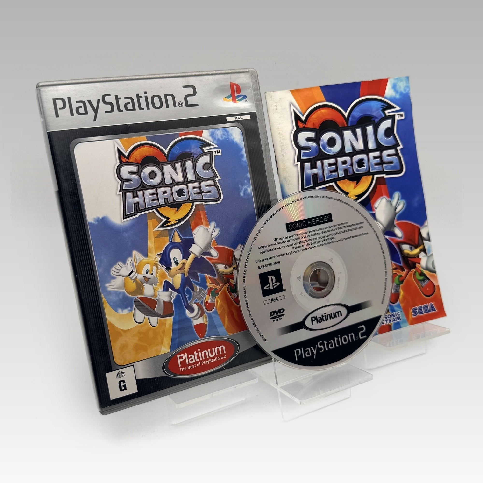 Sonic Heroes (Platinum) • CIB (PAL) - Image 1
