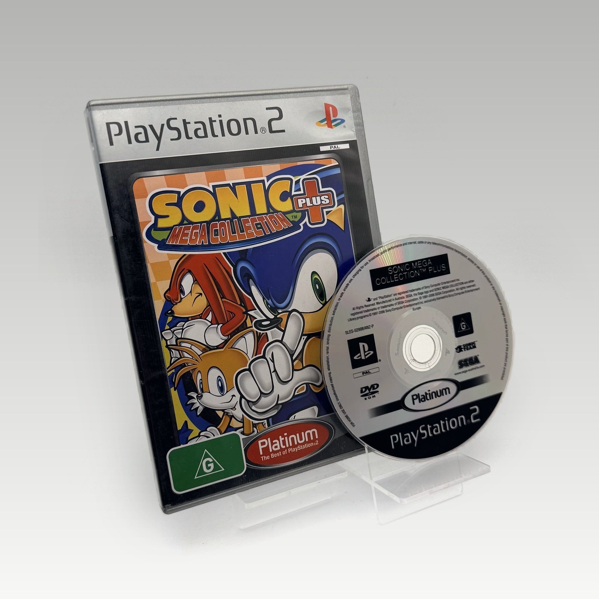 Sonic Mega Collection Plus (Platinum) • No Manual (PAL) - Image 1