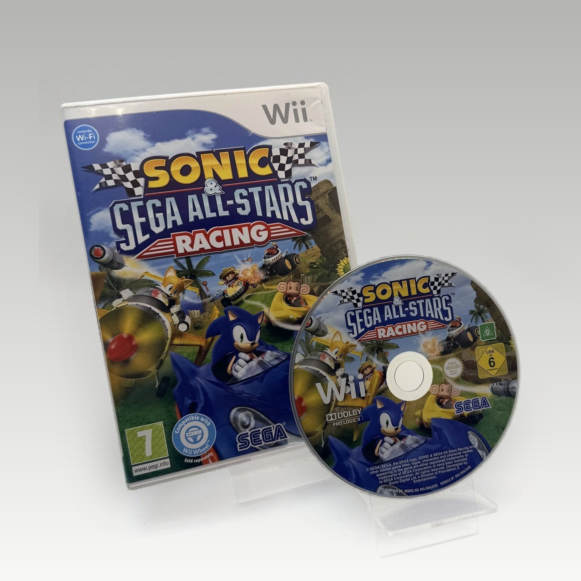 Sonic & Sega All-Stars Racing • No Manual (PAL) - Image 1
