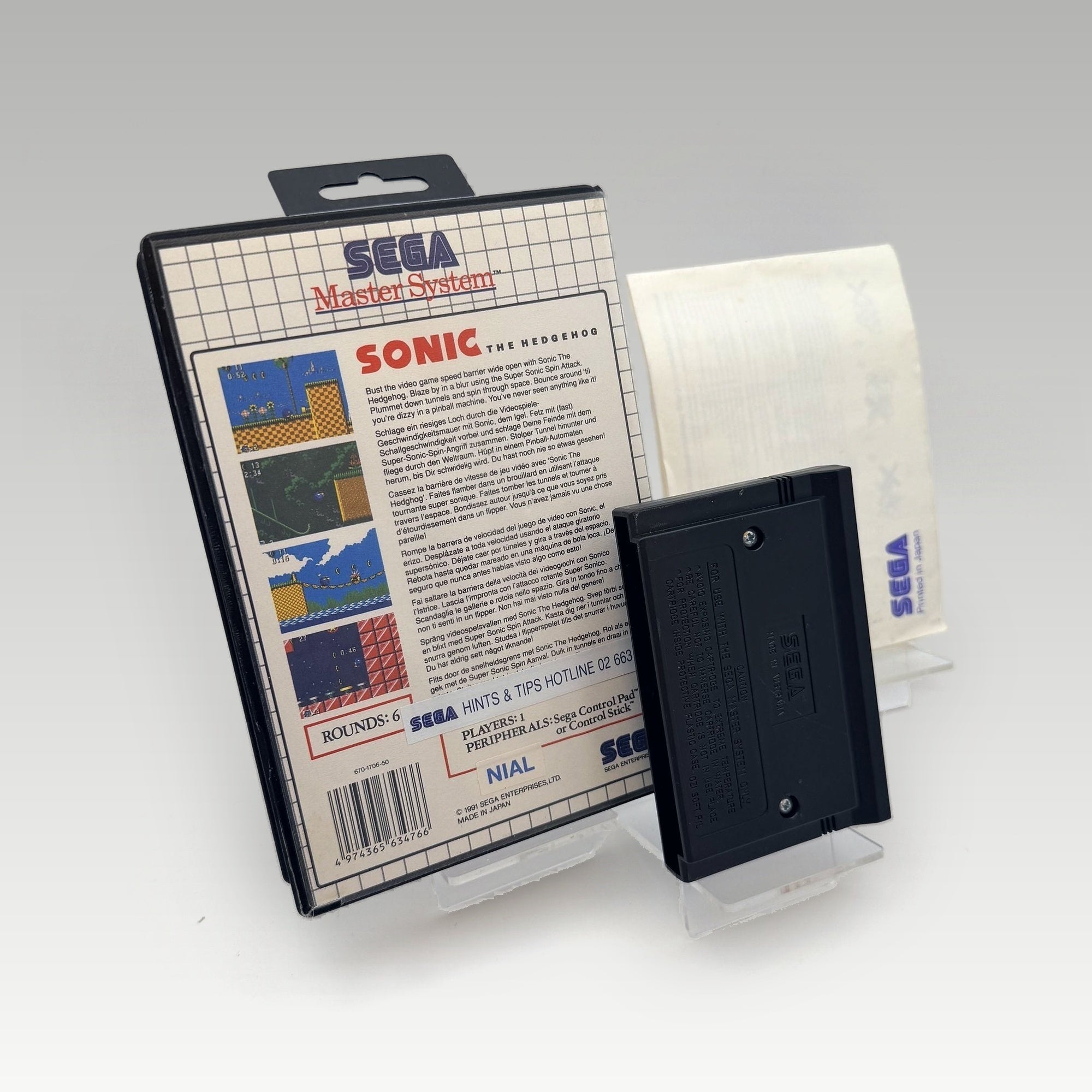 Sonic the Hedgehog • CIB (PAL) - Image 2
