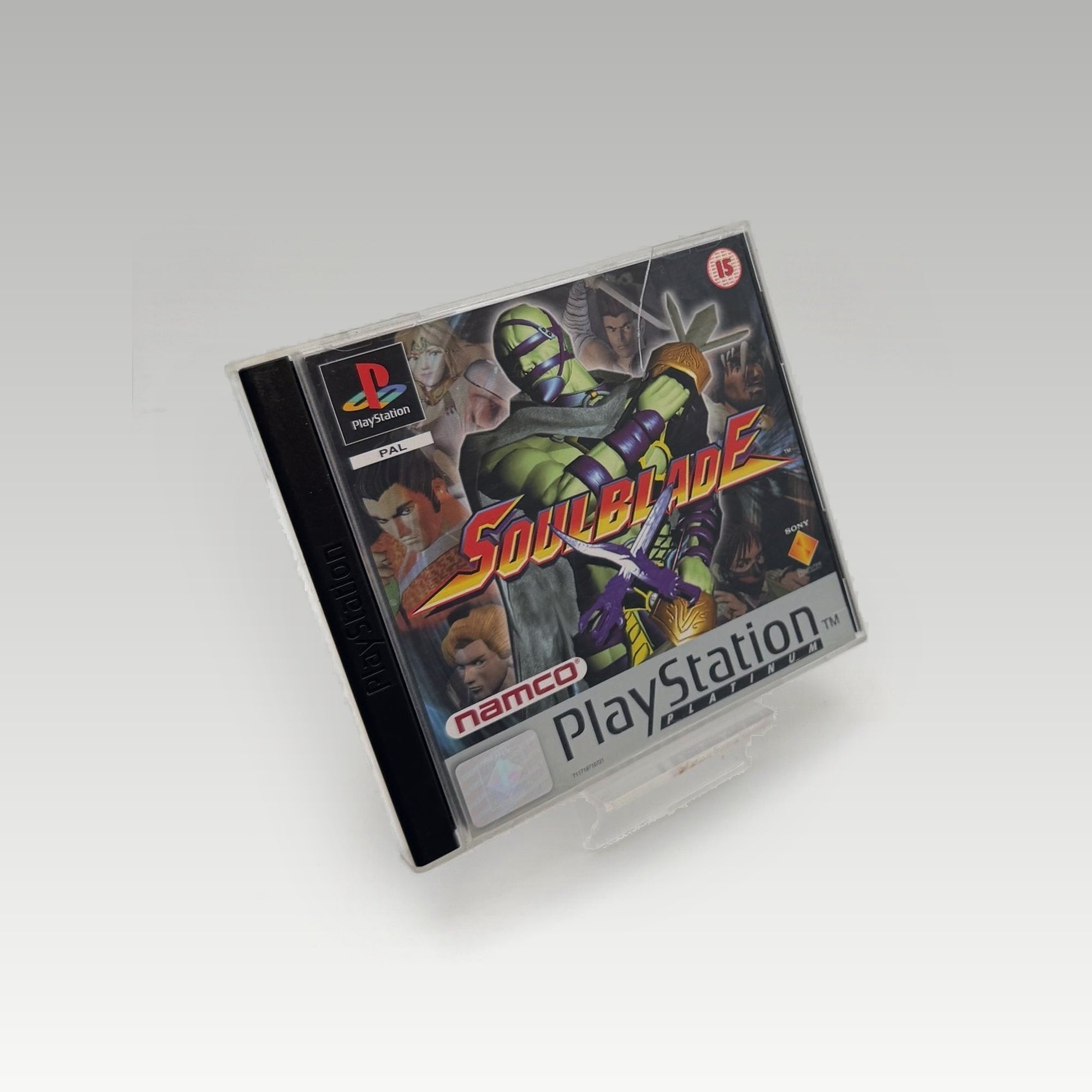 Soul Blade (Platinum) • CIB (PAL) - Image 1