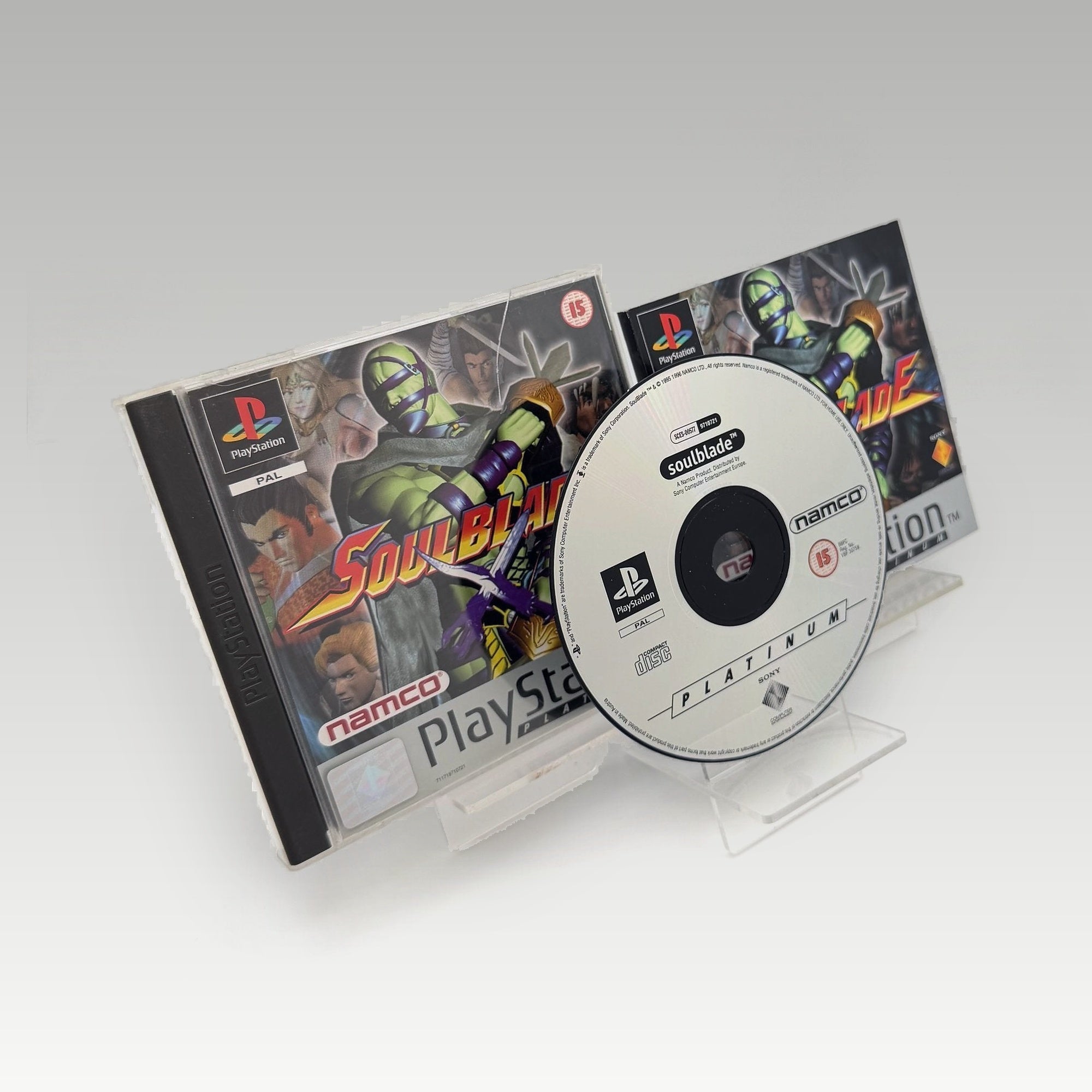 Soul Blade (Platinum) • CIB (PAL) - Image 2