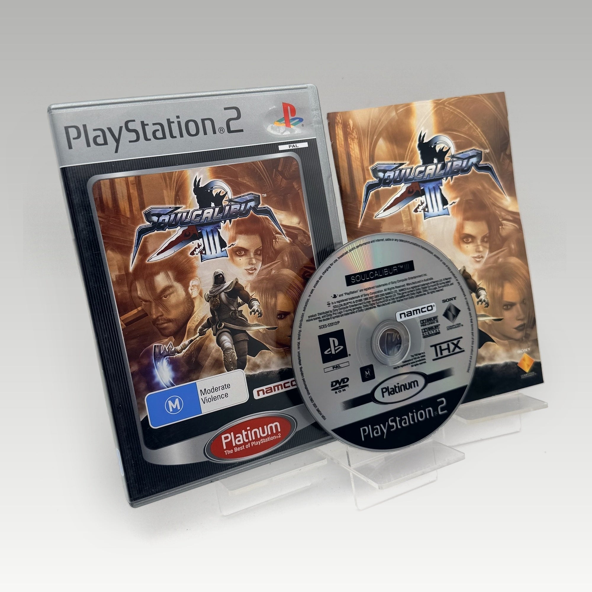 Soul Calibur III (Platinum) • CIB (PAL) - Image 1