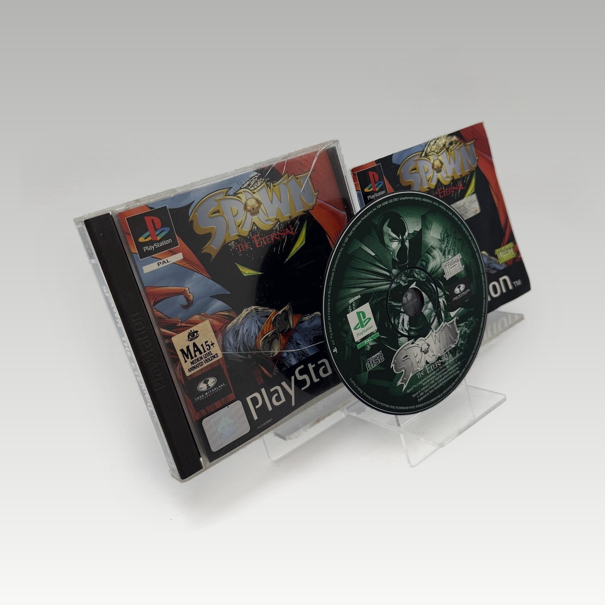 Spawn: The Eternal Case Damage • CIB (PAL, Case Damage) - Image 2