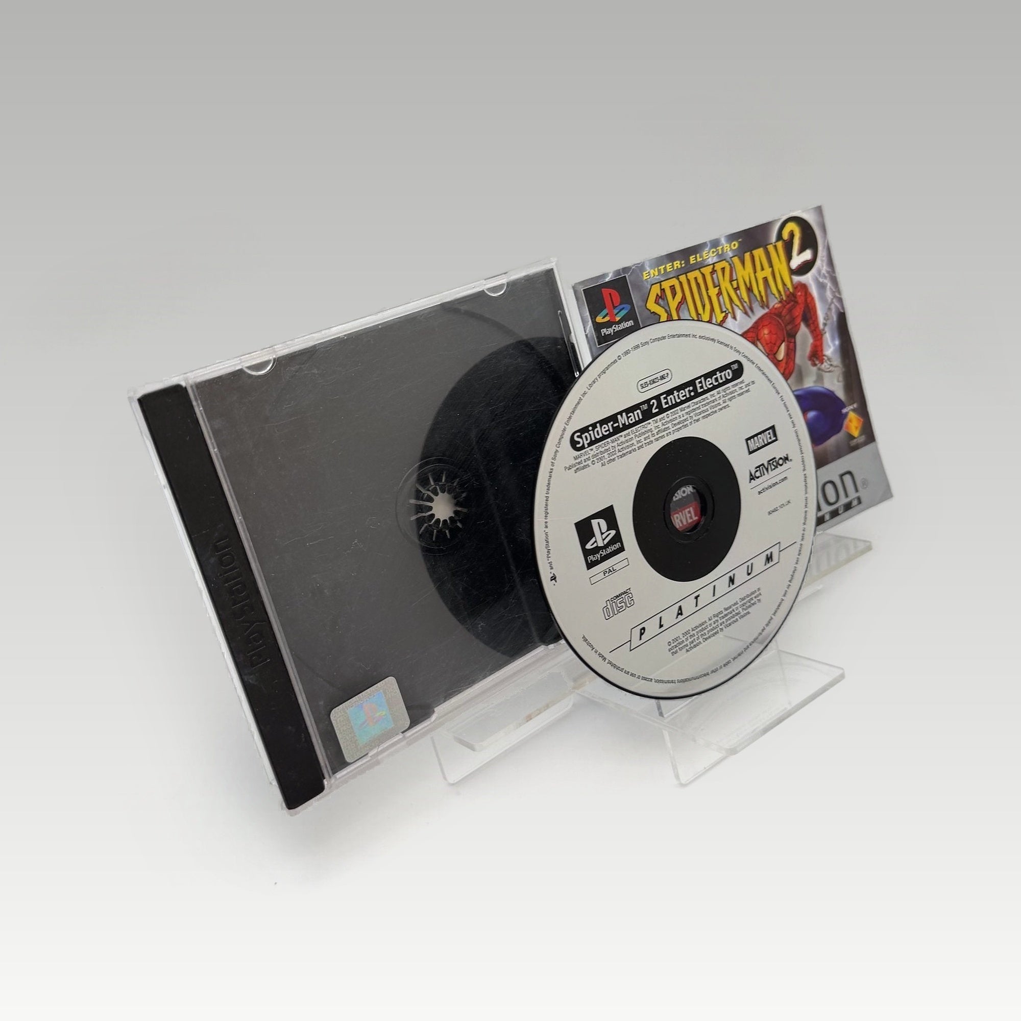 Spider-Man 2: Enter Electro (Platinum) No Cover Art • CIB (PAL, No Cover Art) - Image 2
