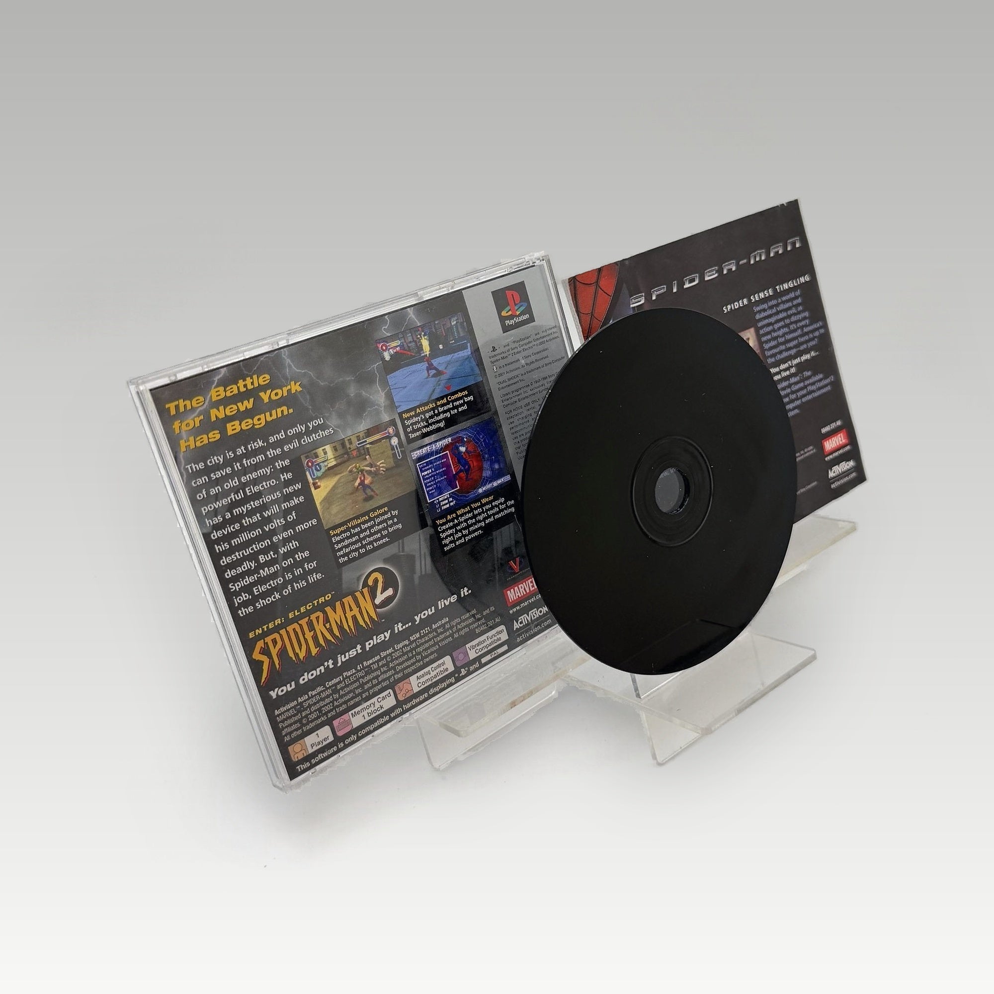 Spider-Man 2: Enter Electro (Platinum) No Cover Art • CIB (PAL, No Cover Art) - Image 3