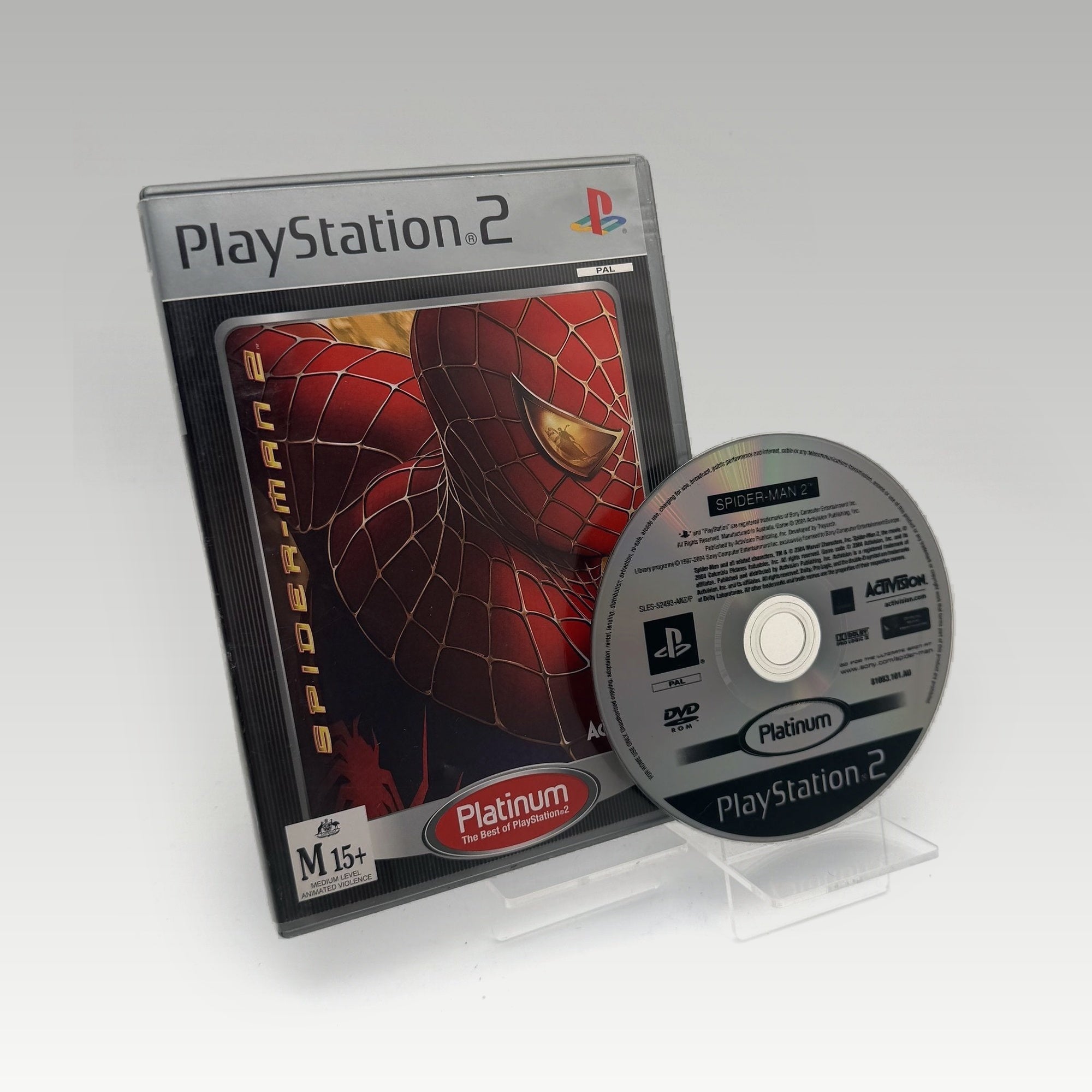Spider-Man 2 (Platinum) • No Manual (PAL) - Image 1