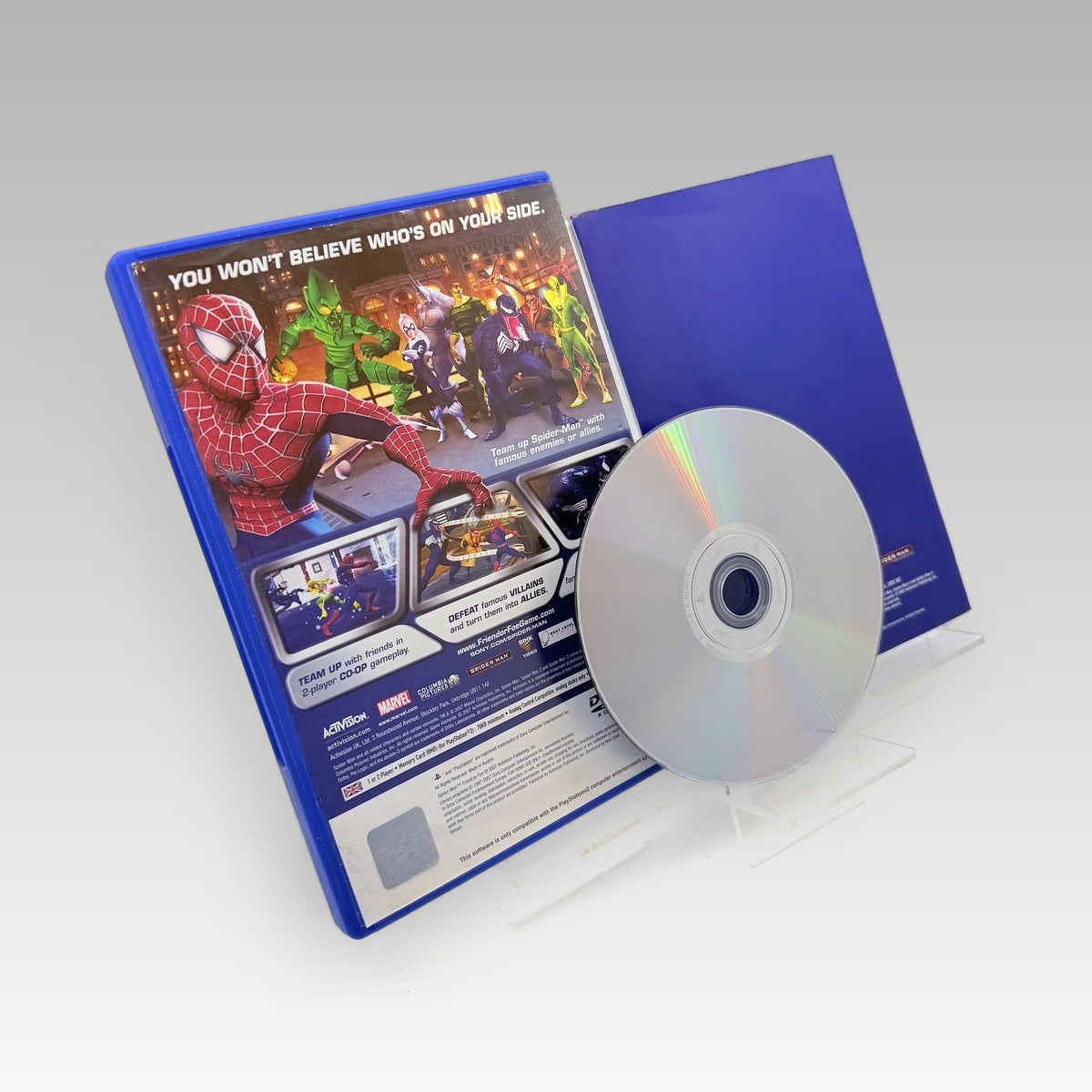 Spider-Man: Friend or Foe • CIB (PAL) - Image 2