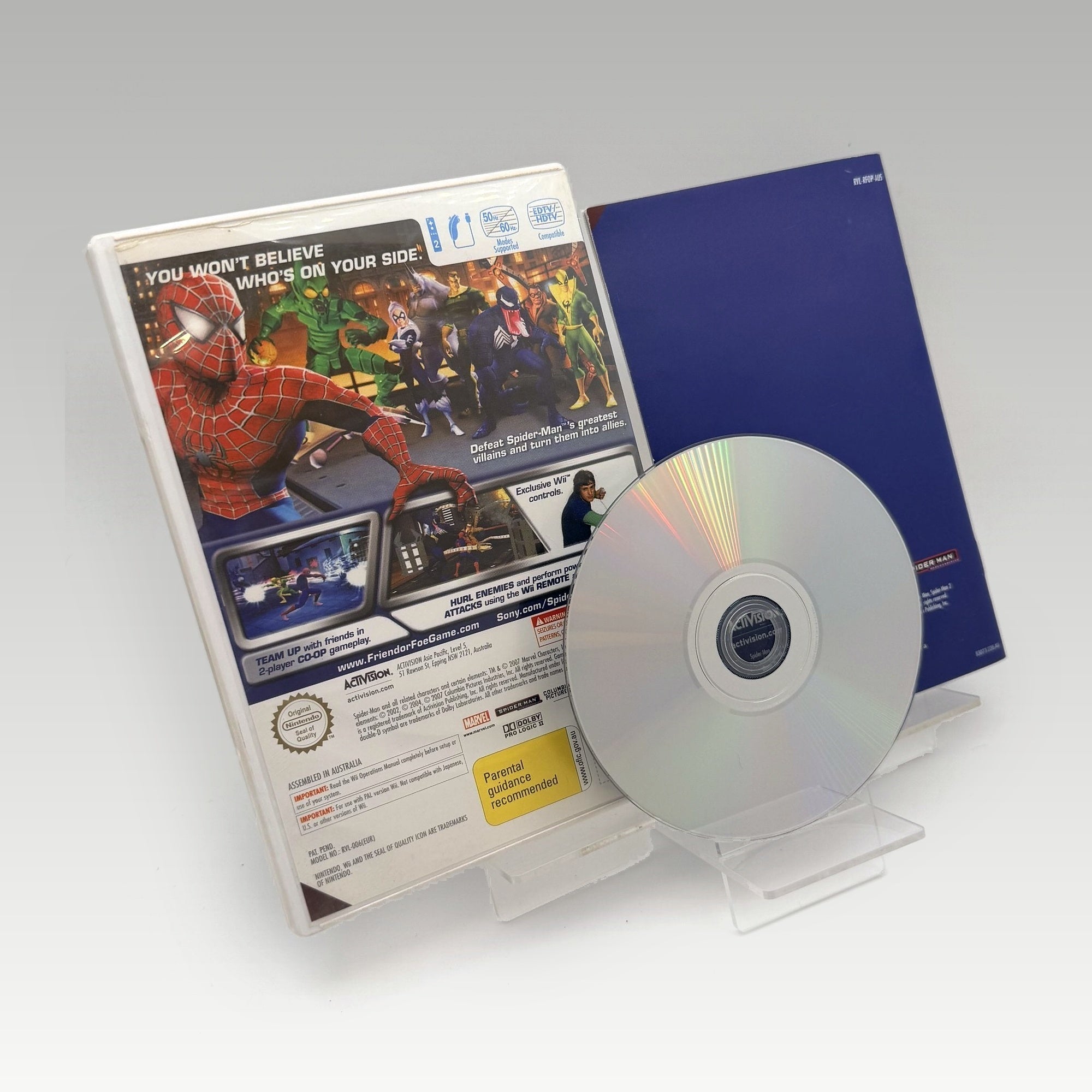 Spider-Man: Friend or Foe • CIB (PAL) - Image 2