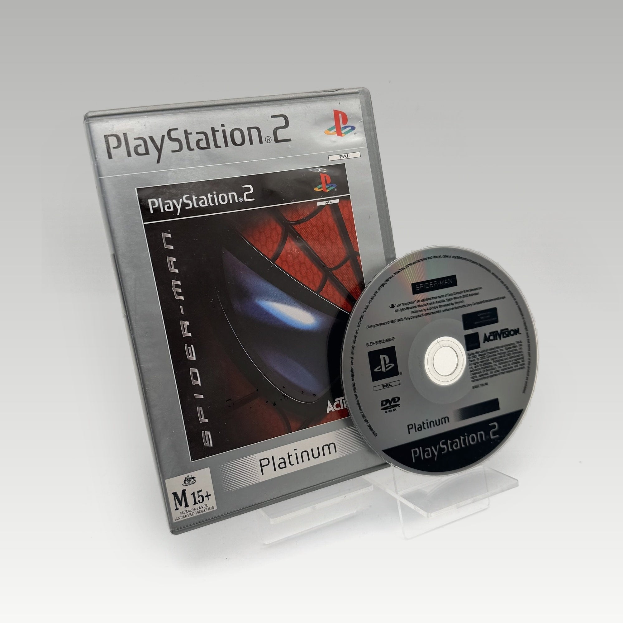 Spiderman (Platinum) • No Manual (PAL) - Image 1