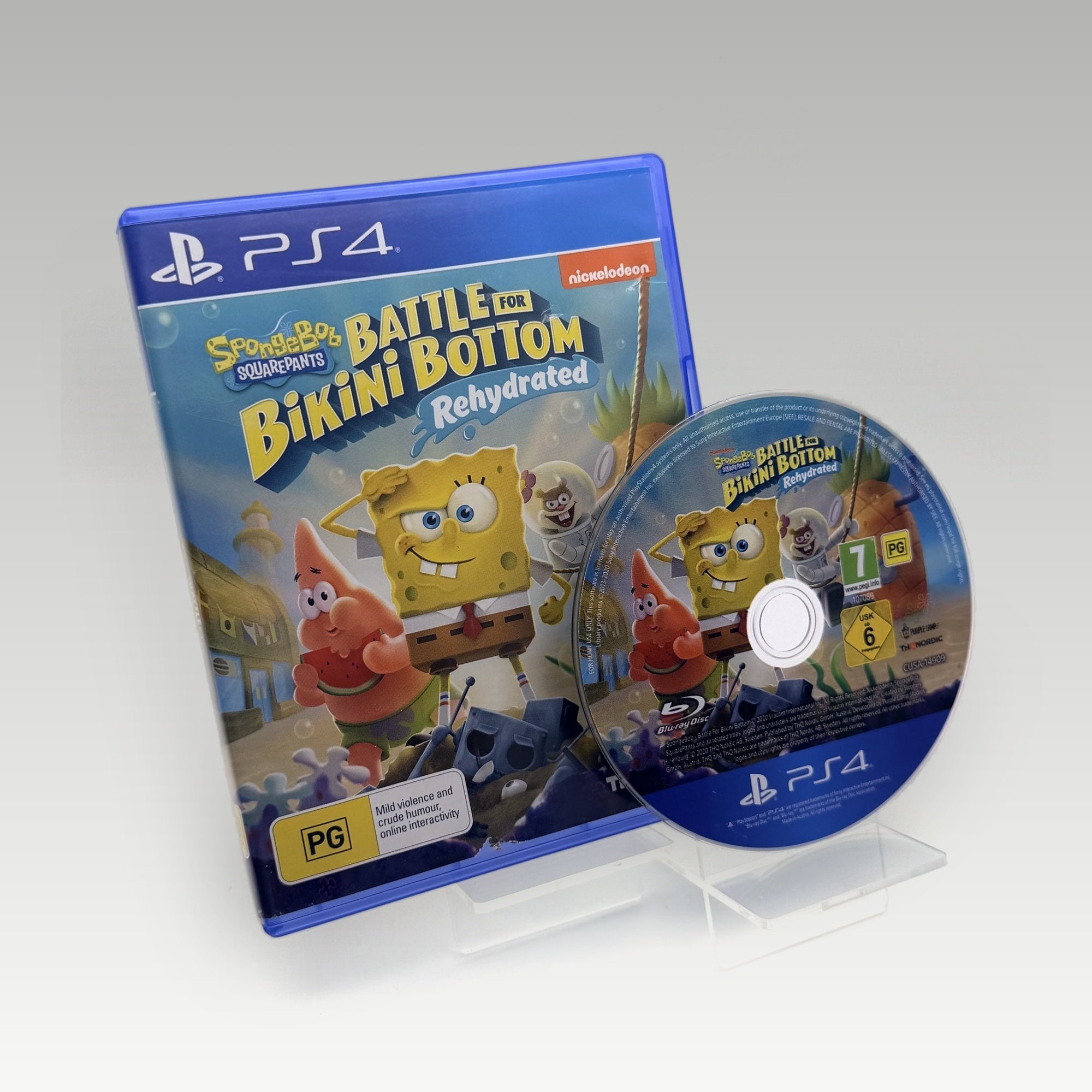 SpongeBob SquarePants: Battle for Bikini Bottom - Rehydrated • CIB (PAL) - Image 1