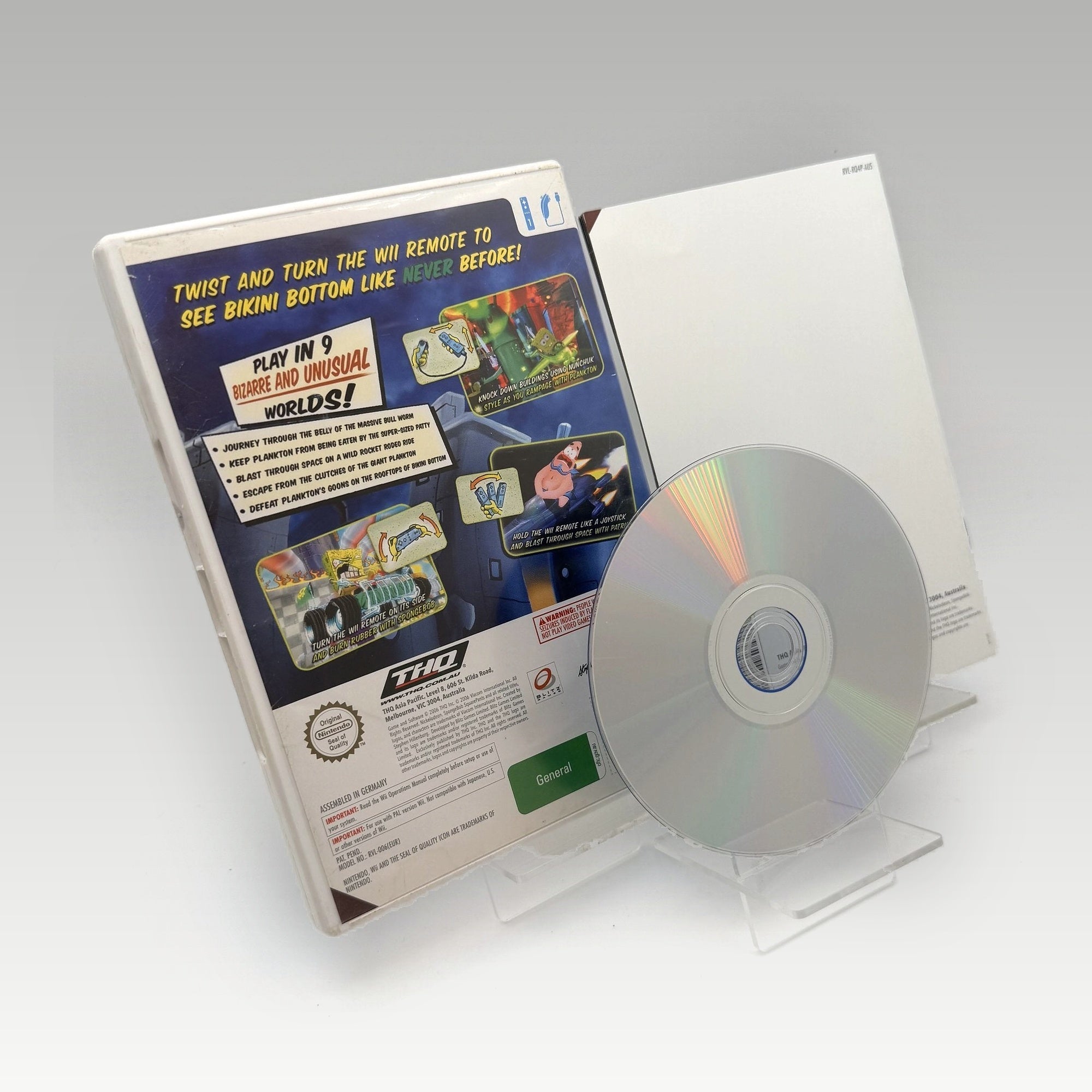 SpongeBob SquarePants: Creature From the Krusty Krab • CIB (PAL) - Image 2