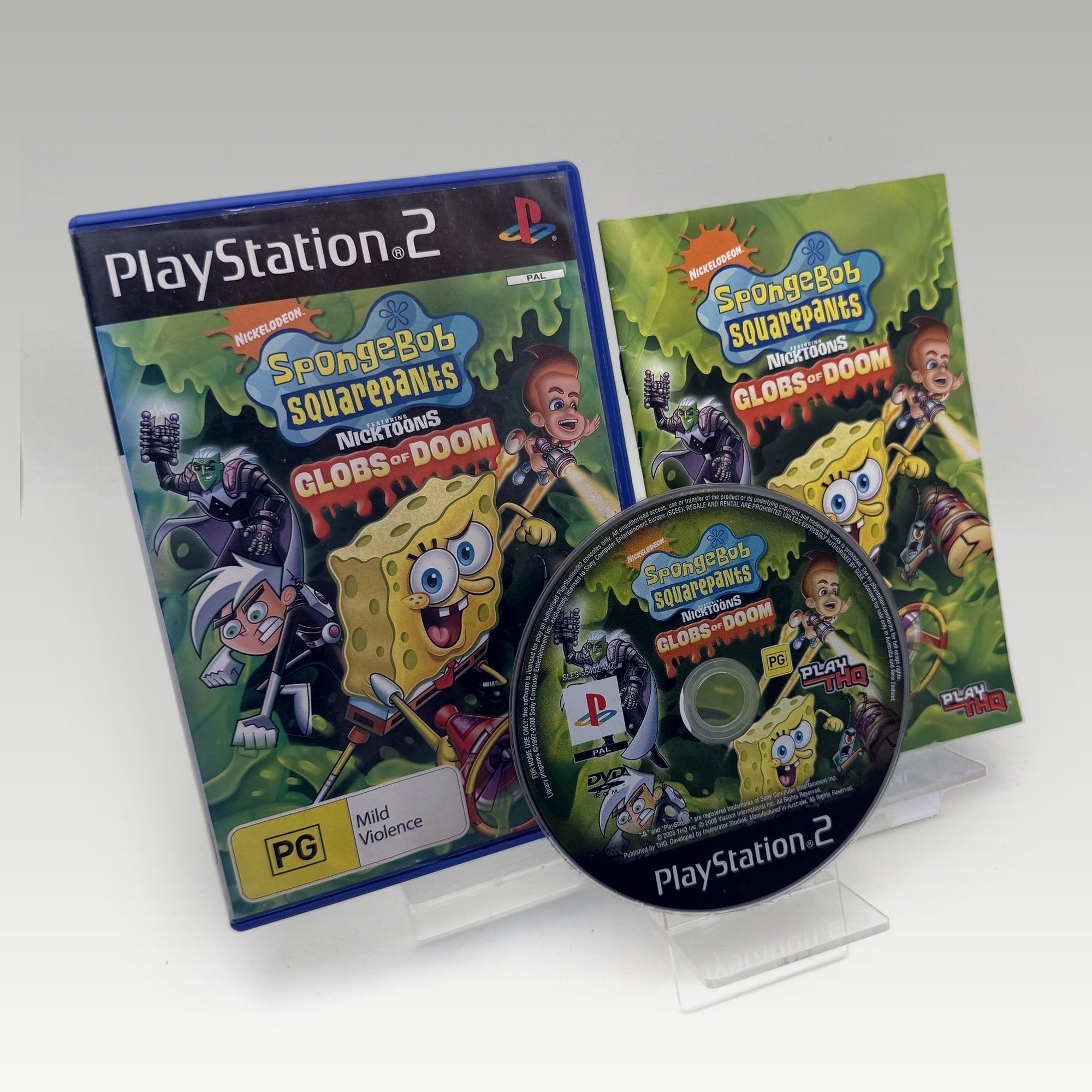 SpongeBob SquarePants featuring Nicktoons: Globs of Doom • CIB (PAL) - Image 1