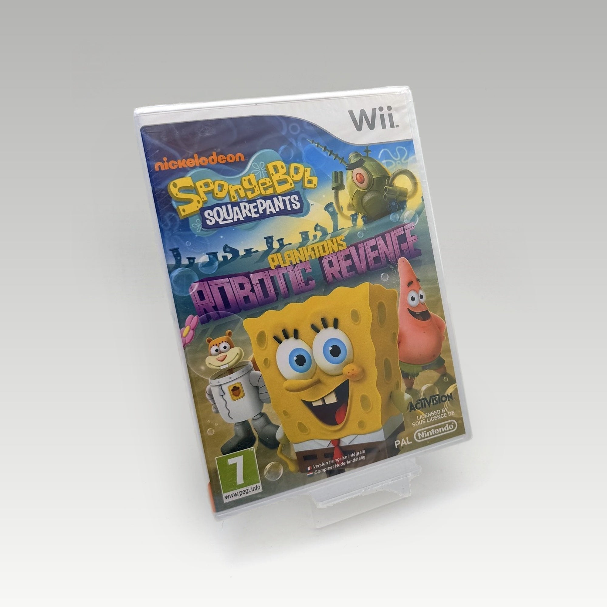 SpongeBob SquarePants: Plankton's Robotic Revenge • CIB • New / Sealed (PAL) - Image 1