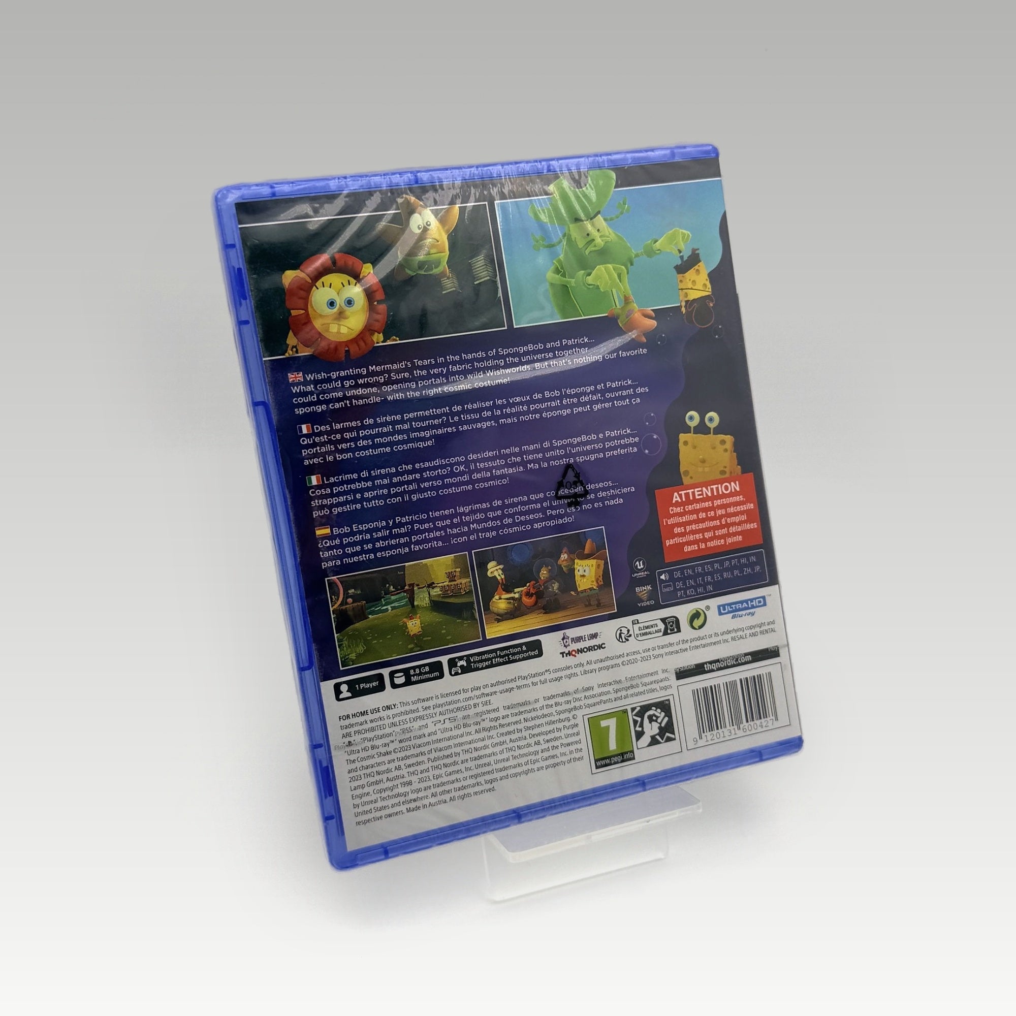 SpongeBob SquarePants: The Cosmic Shake • CIB (PAL) - Image 2