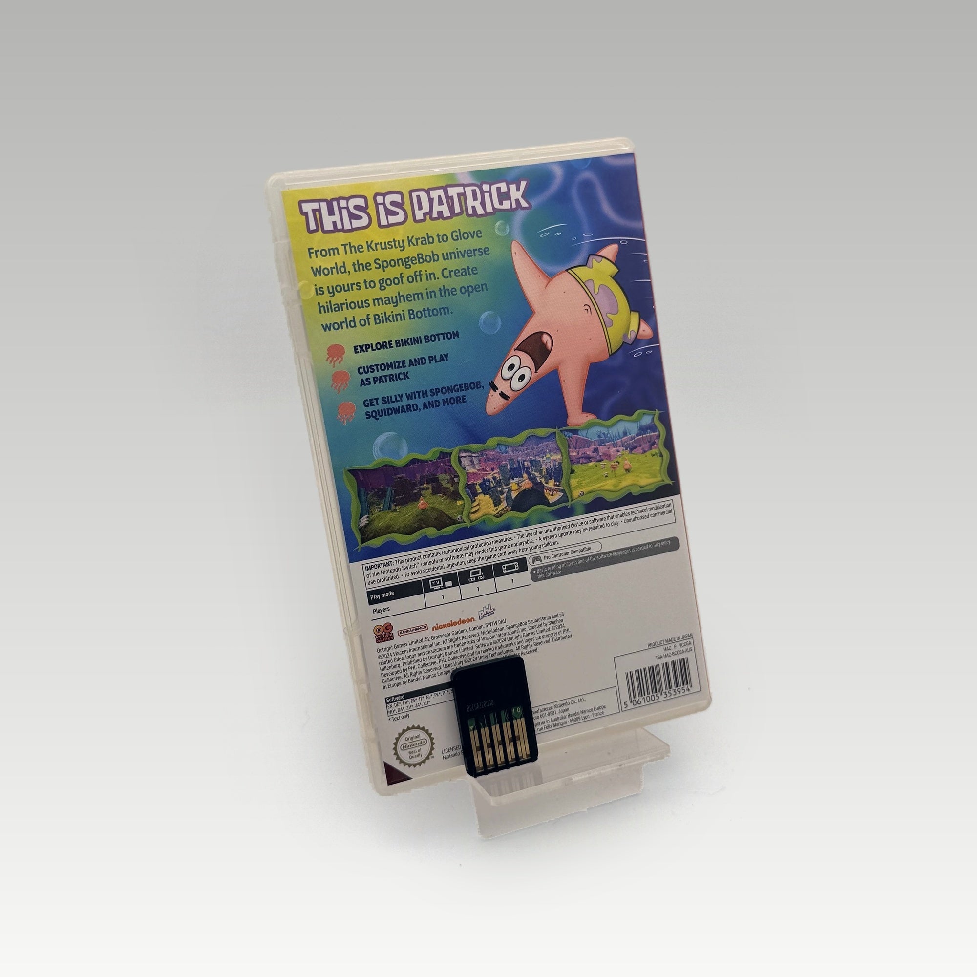 SpongeBob SquarePants: The Patrick Star Game • CIB (Region 4) - Image 2