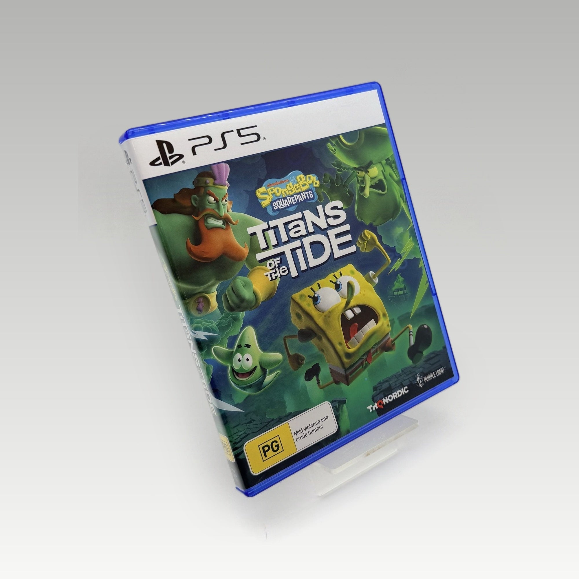 SpongeBob SquarePants: Titans of the Tide • CIB • New (Region 4) - Image 1