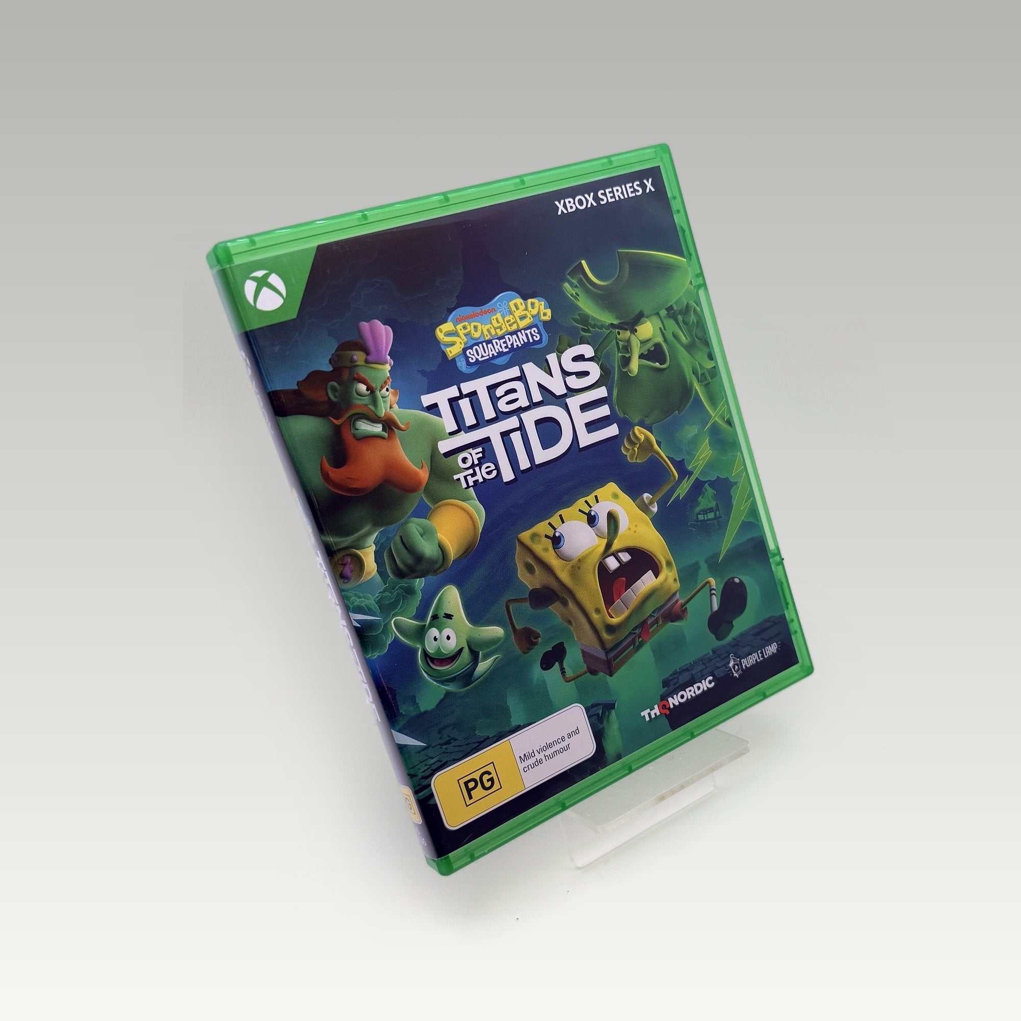 SpongeBob SquarePants: Titans of the Tide • CIB • New (Region Free) - Image 1